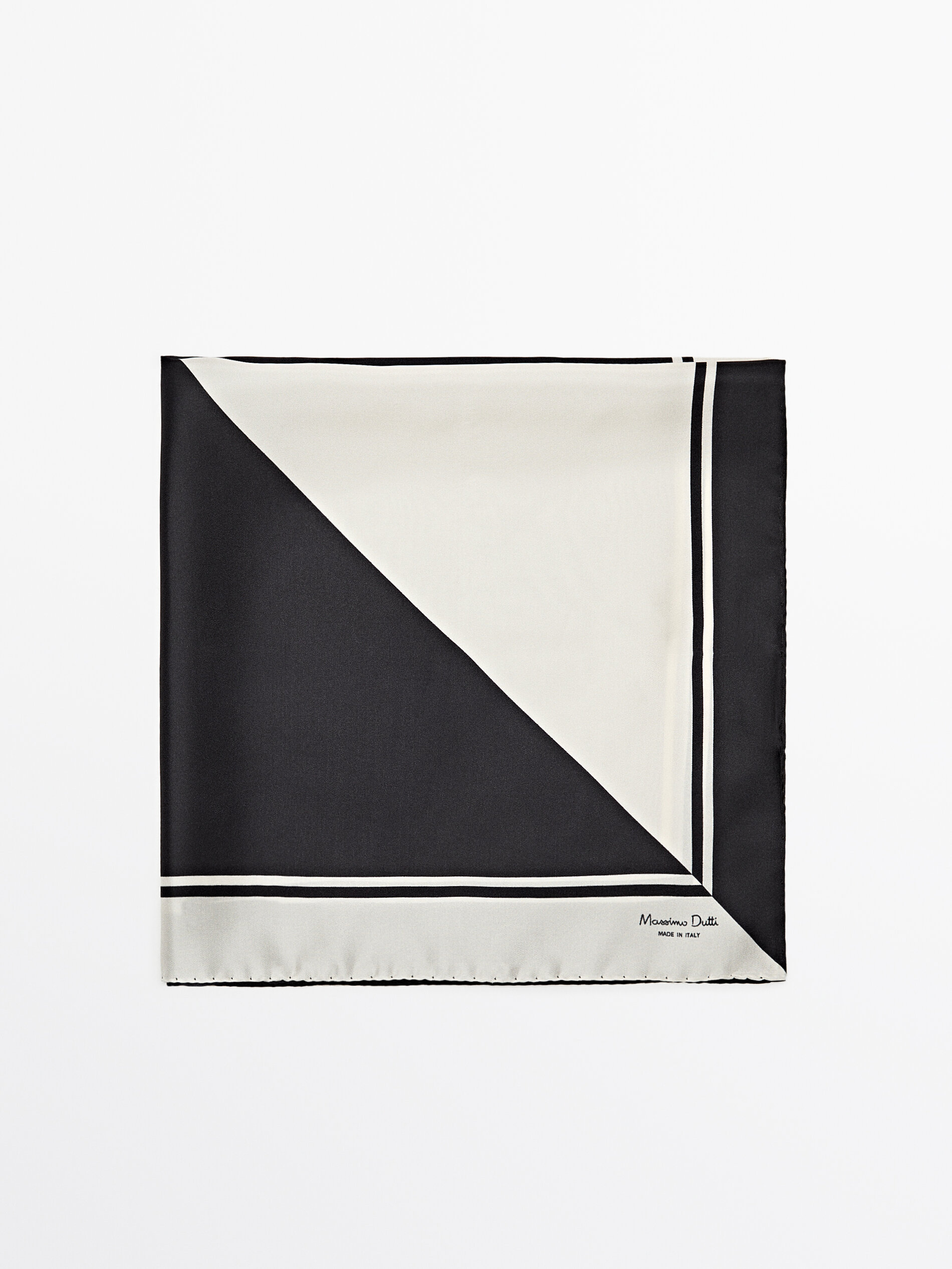 Massimo dutti silk scarf store