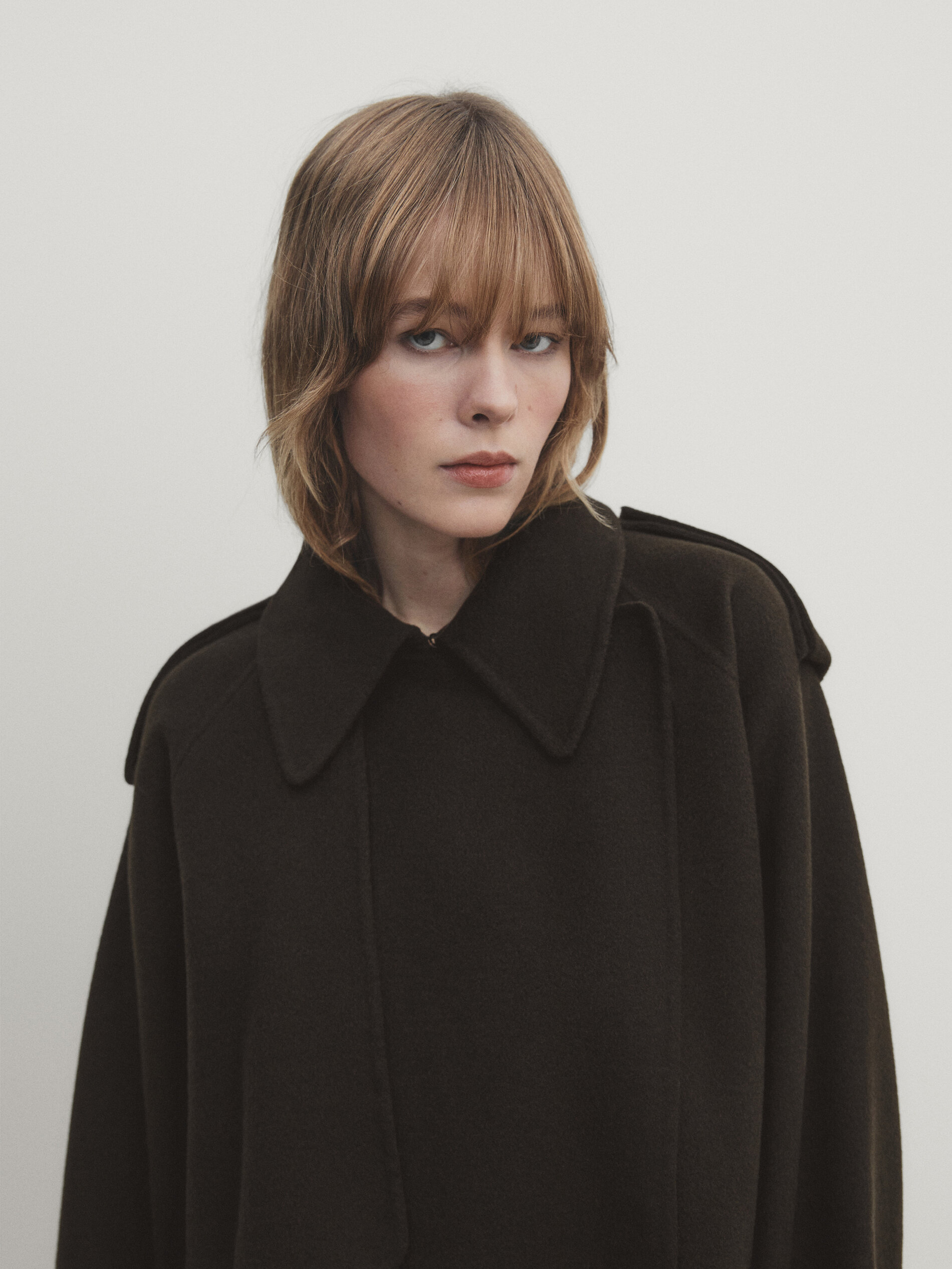Massimo dutti shop cashmere coat