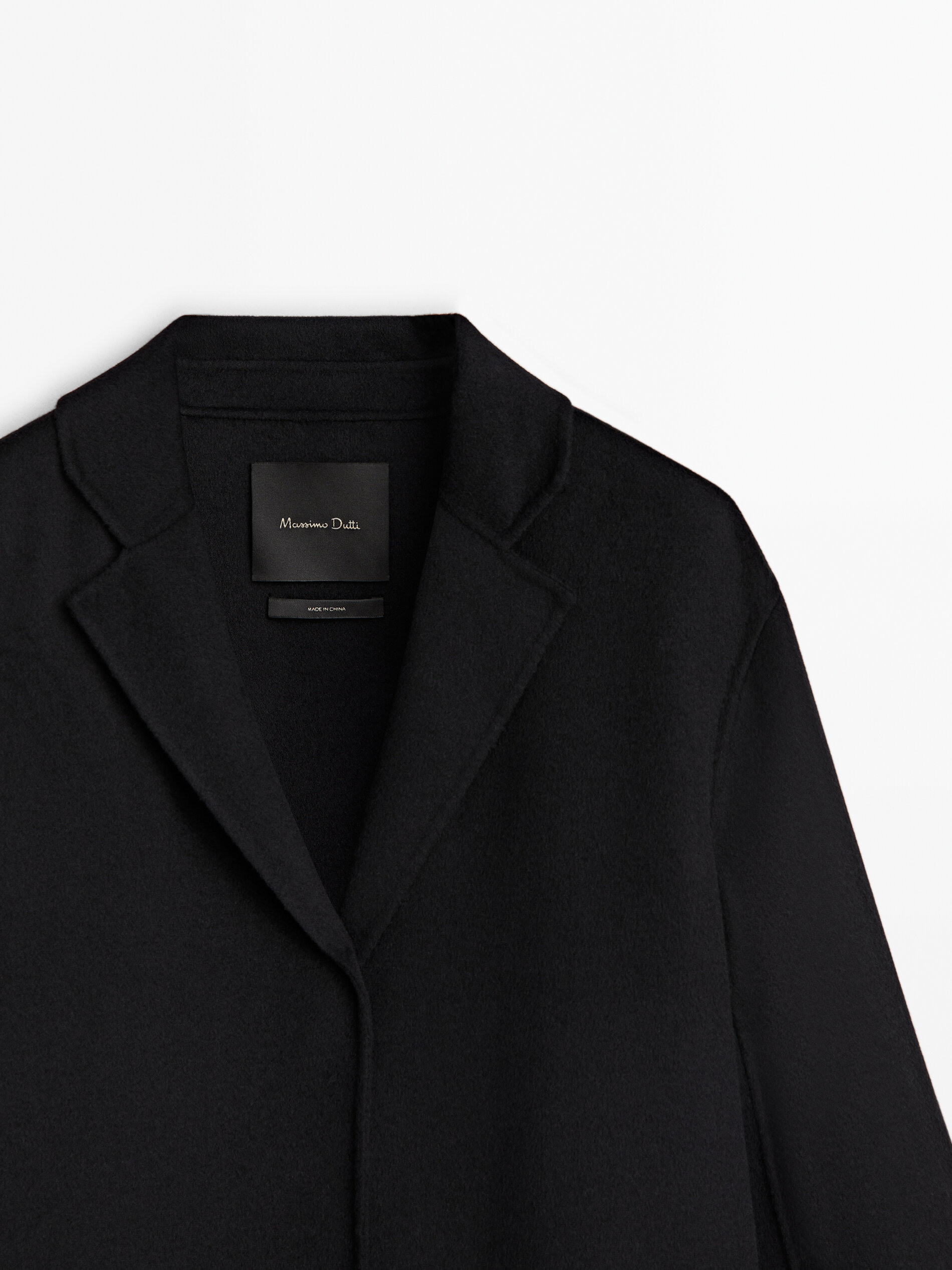 Massimo dutti long coat on sale