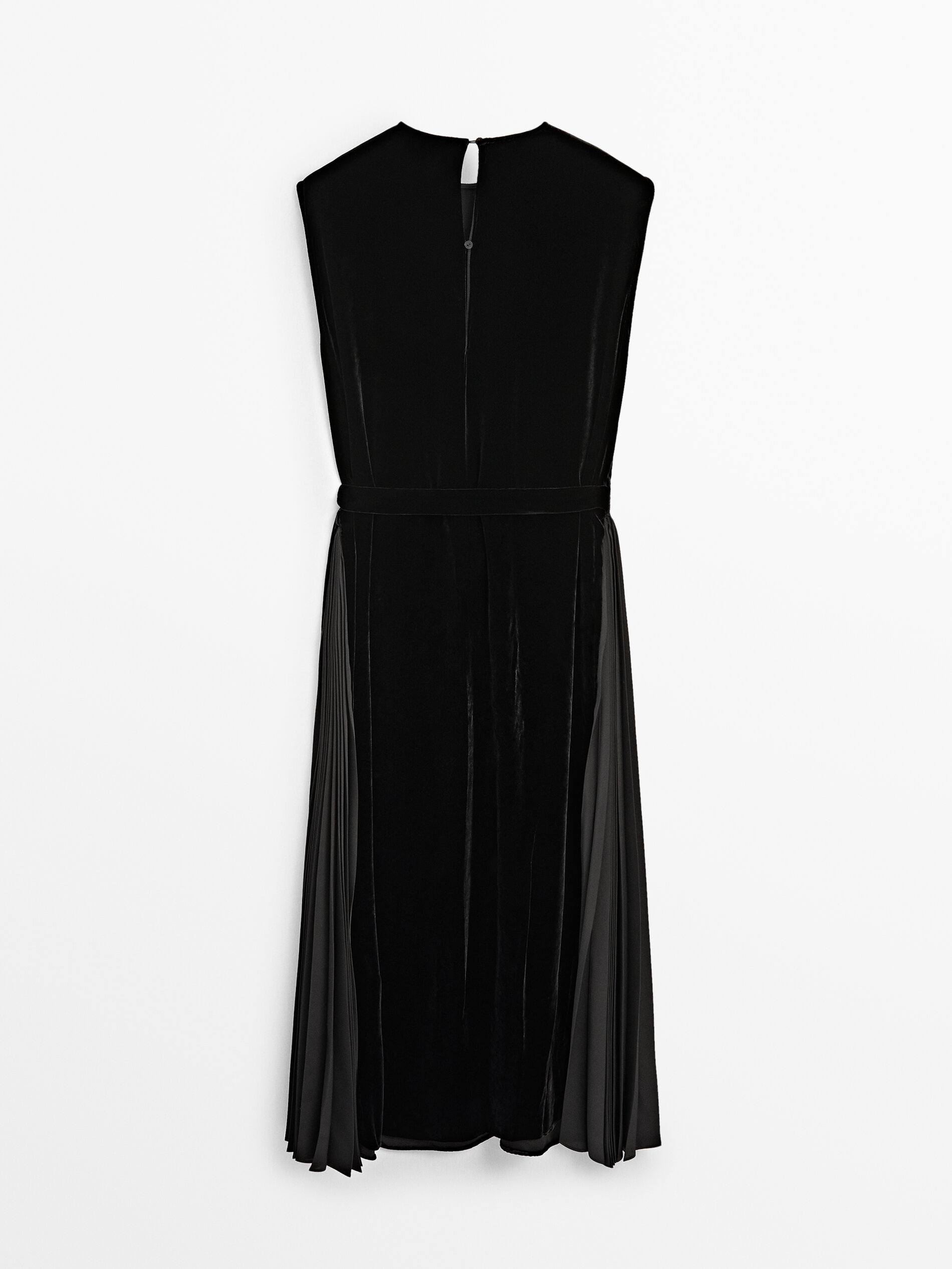 Massimo dutti velvet dress store