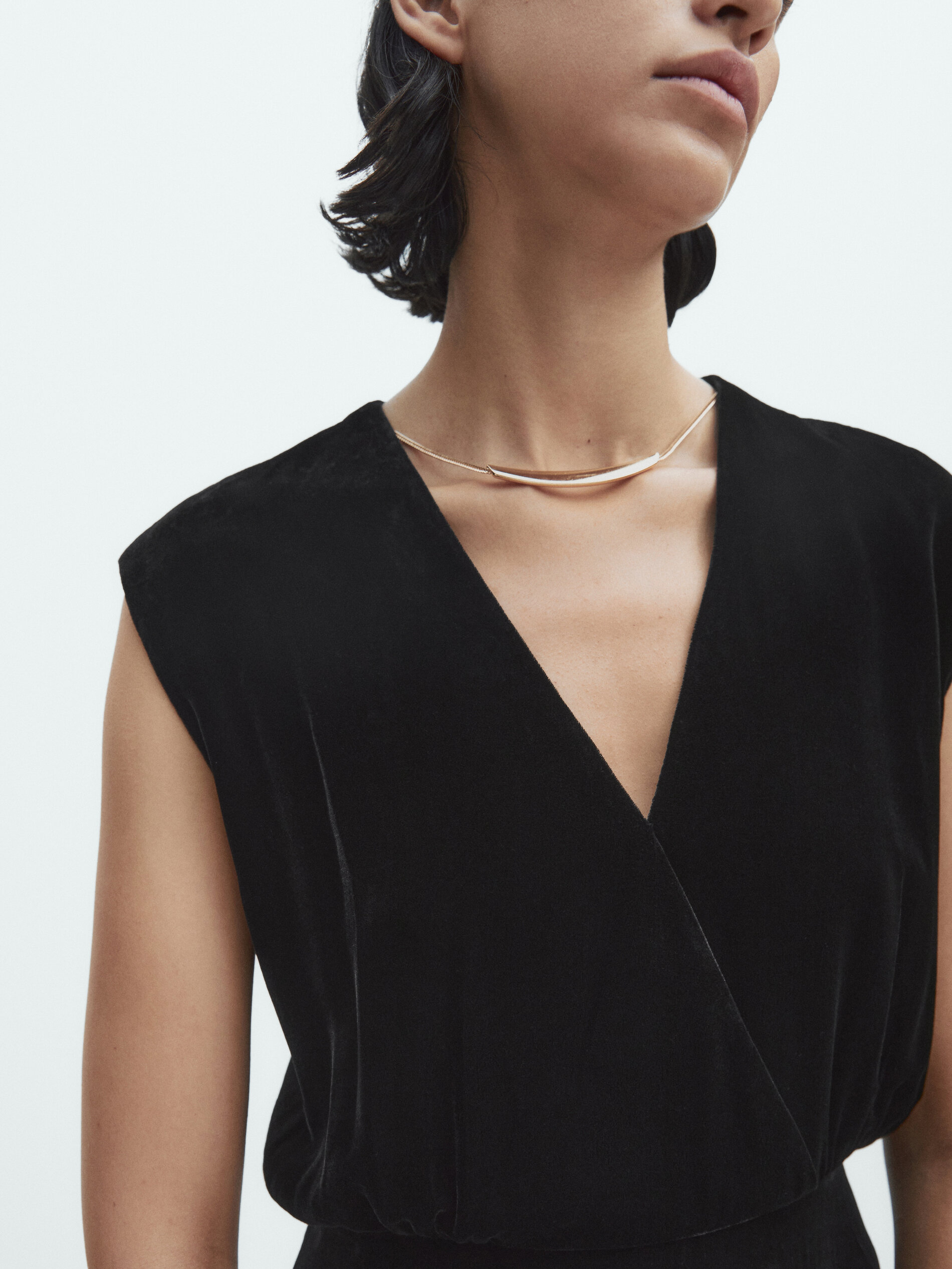 Long dress necklace best sale