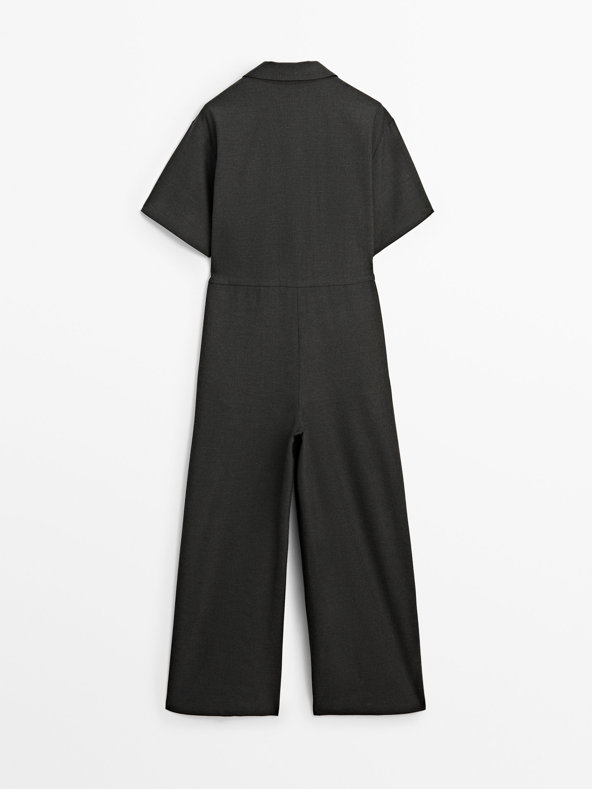 Grey worker jumpsuit