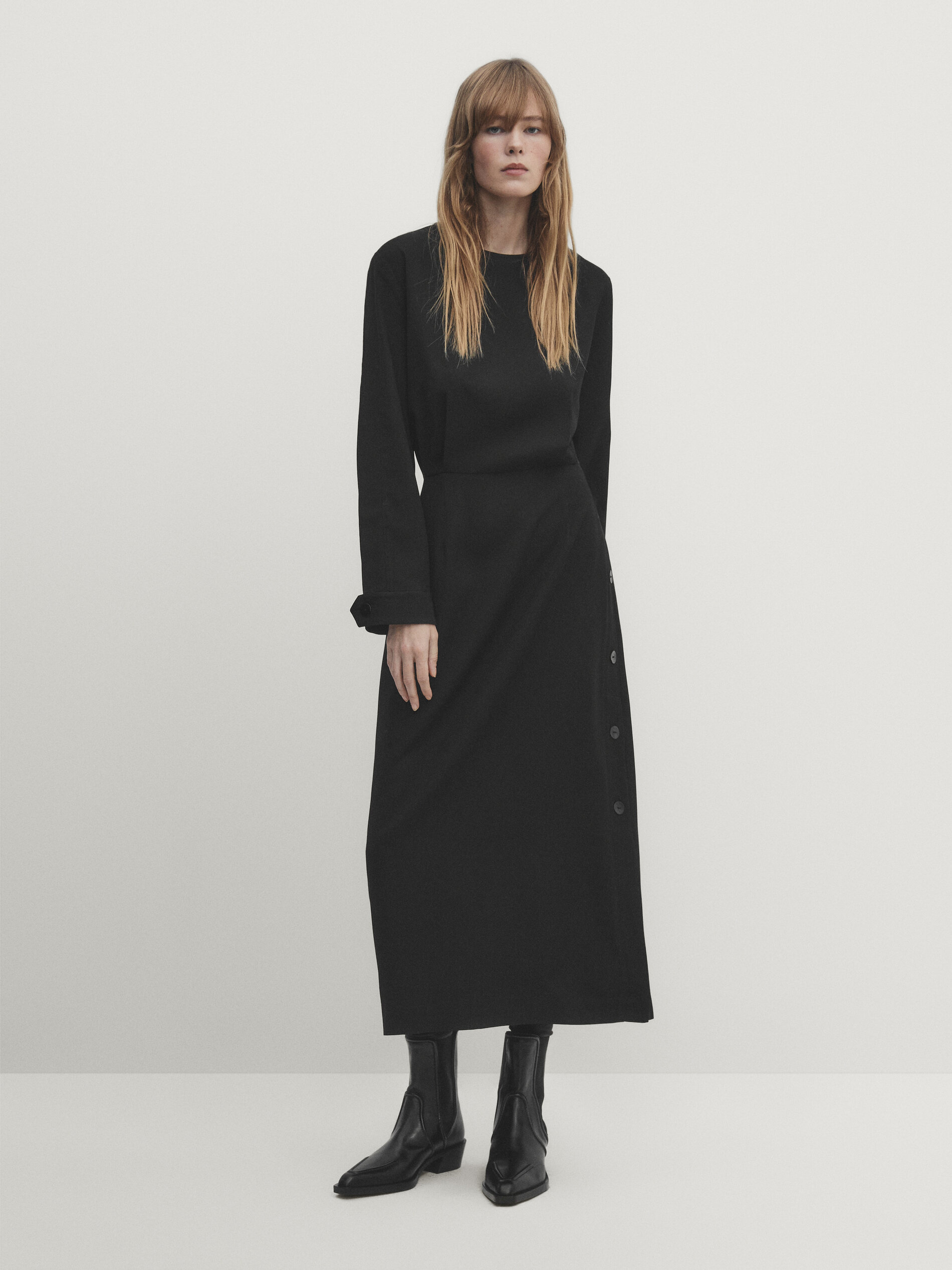 Robe noire deals massimo dutti