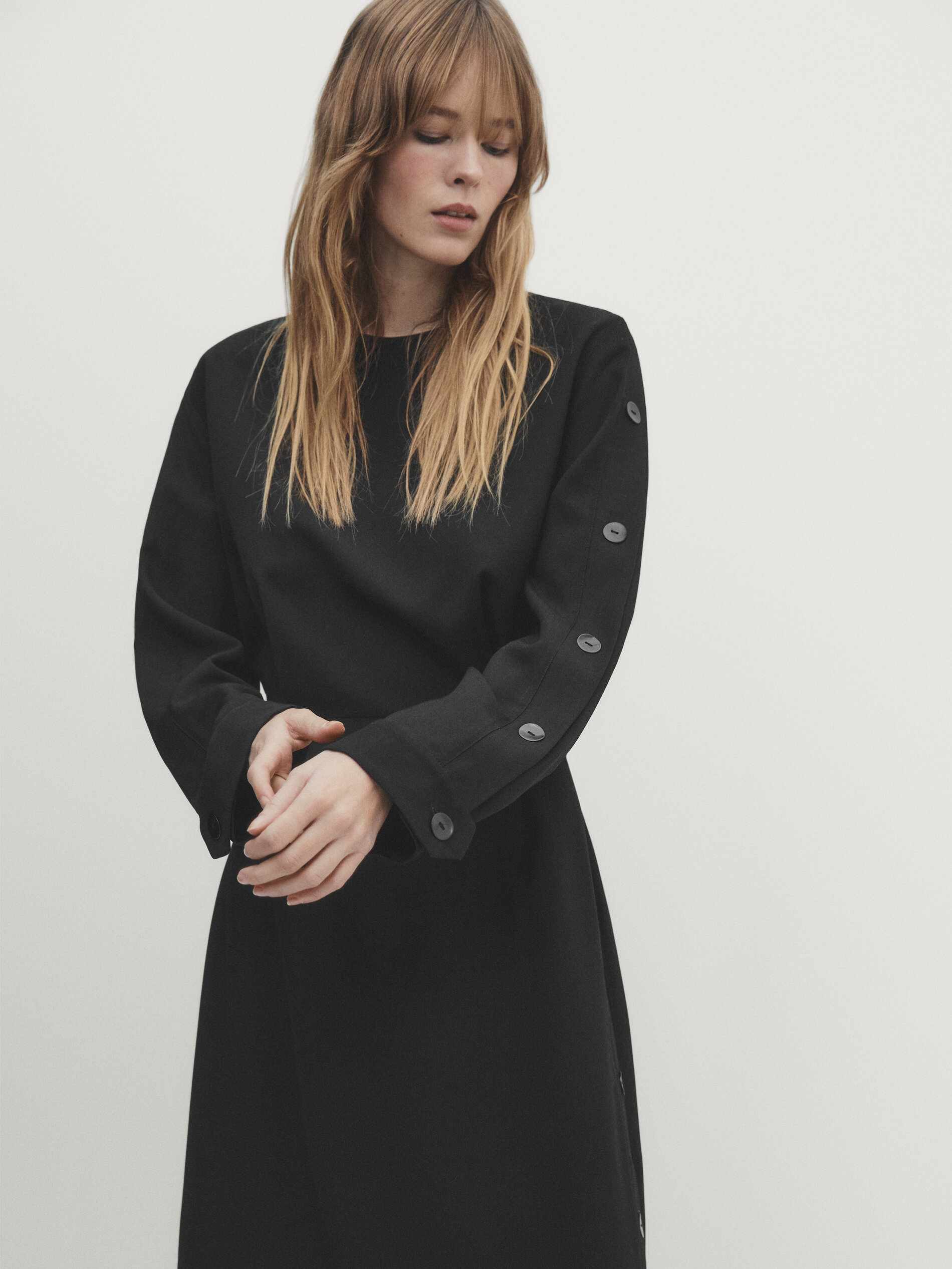 Robe noire deals massimo dutti