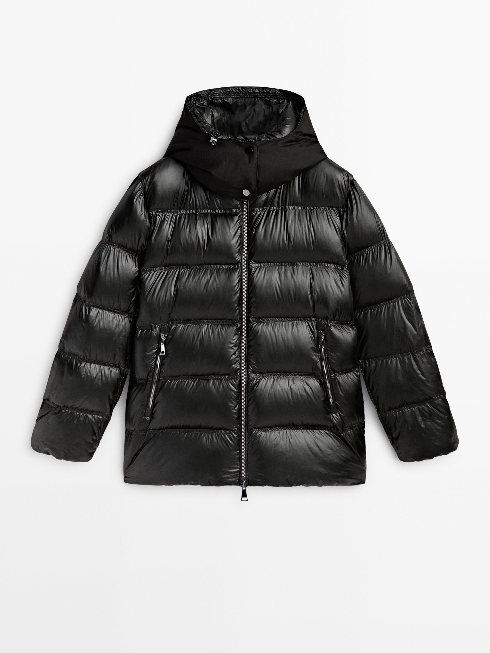 Puffer jacket massimo dutti store