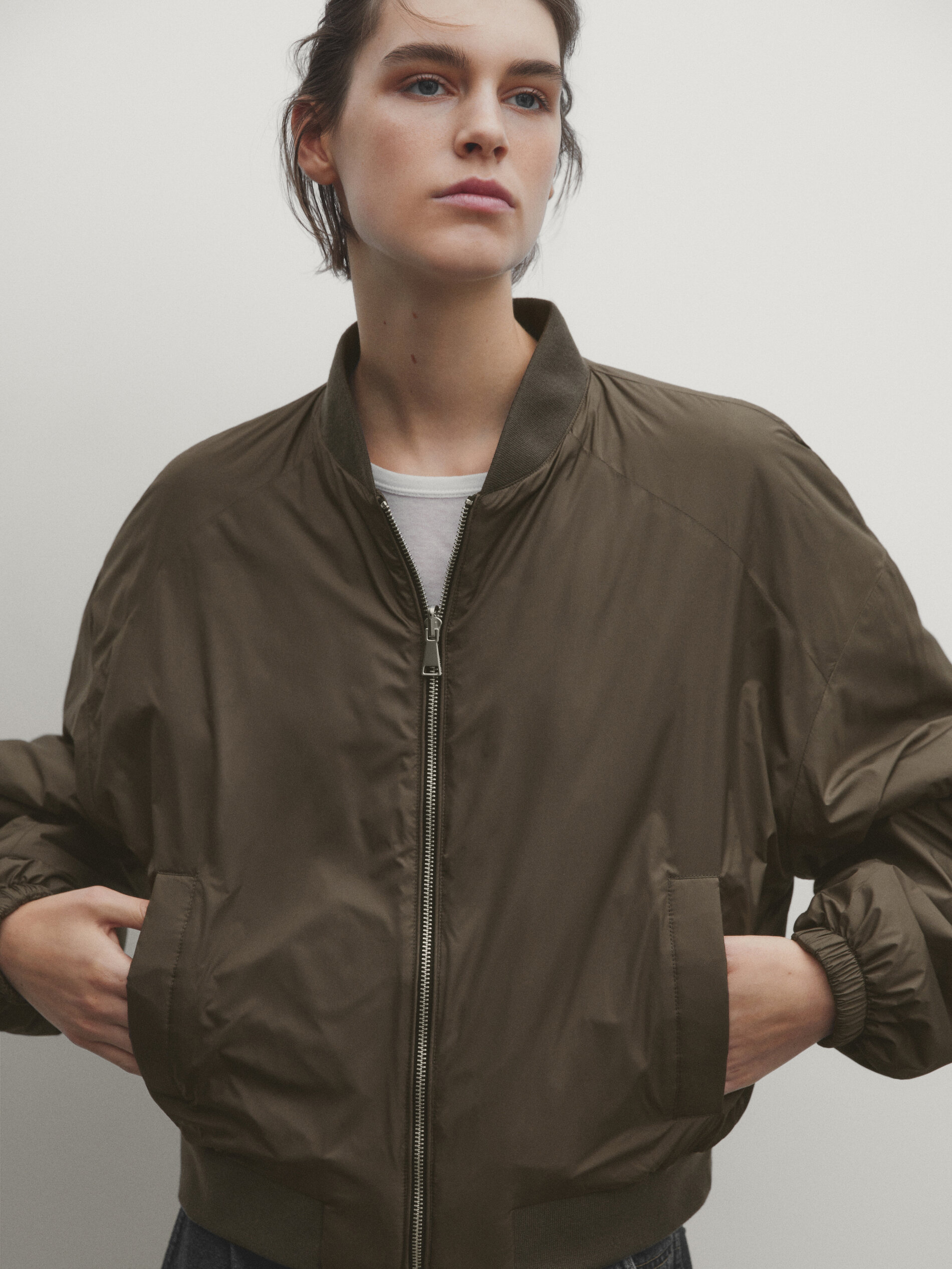 Massimo dutti reversible puffer new arrivals jacket