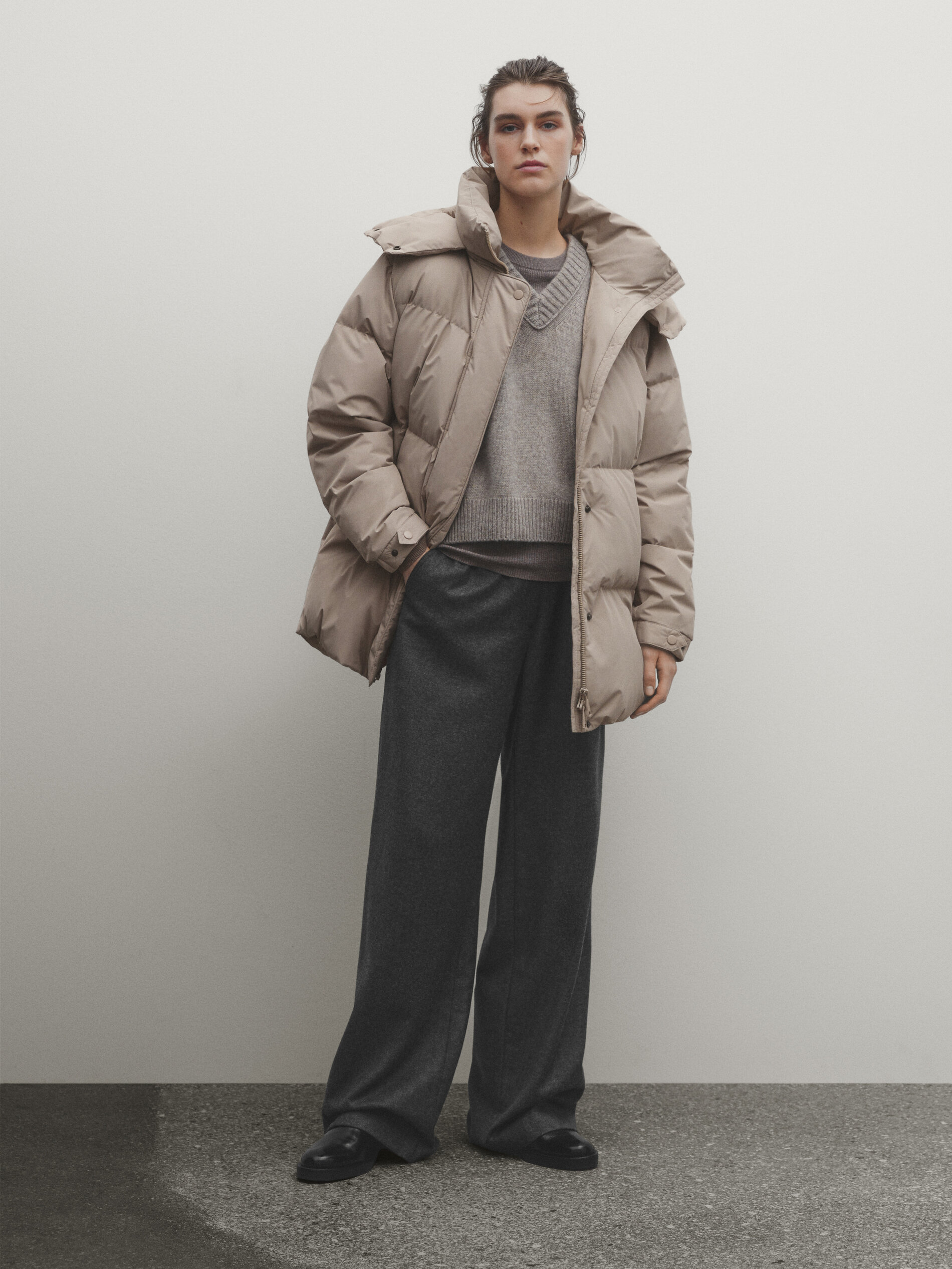 Technical down clearance jacket