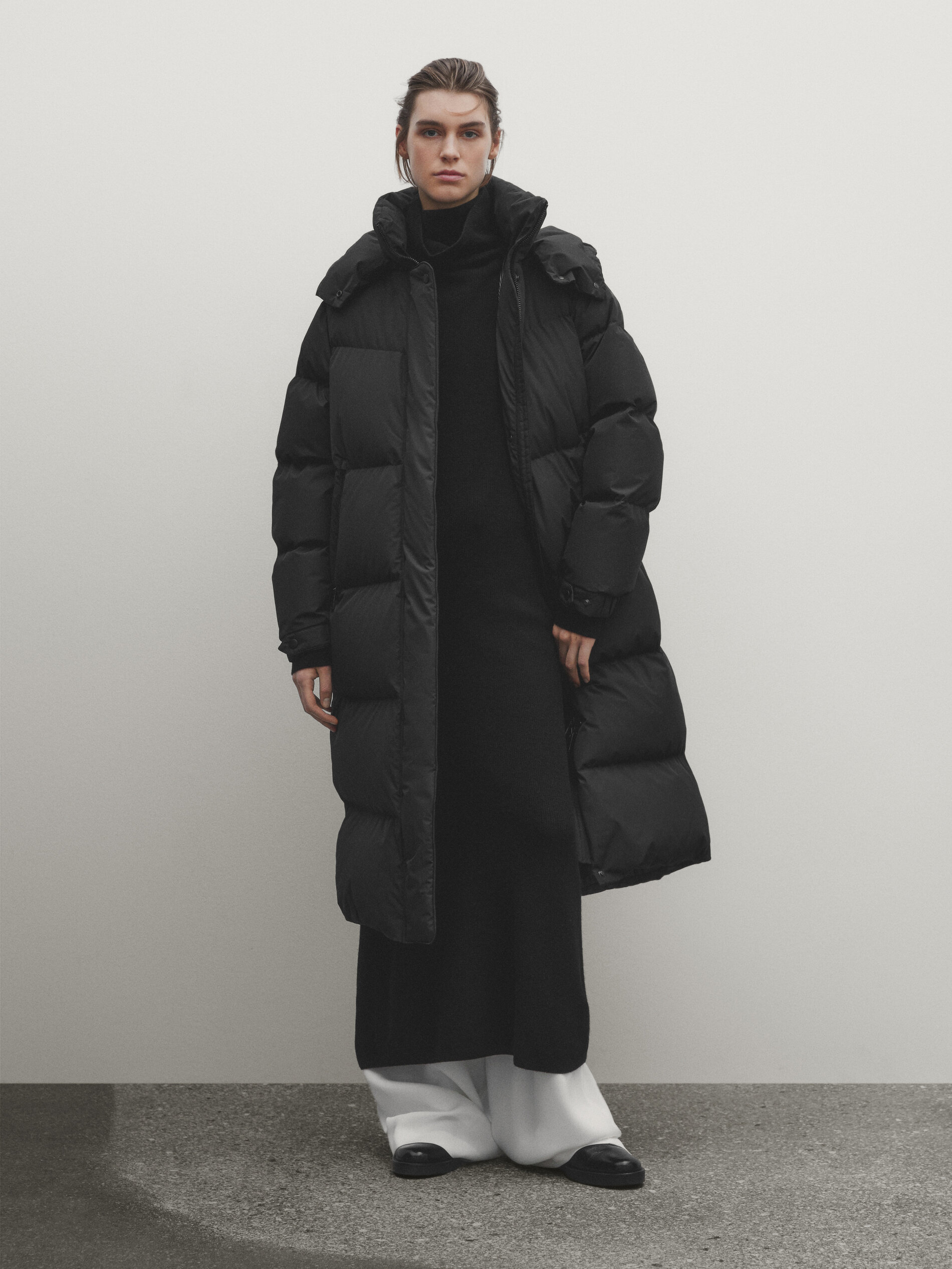 Massimo dutti 2025 fur coat