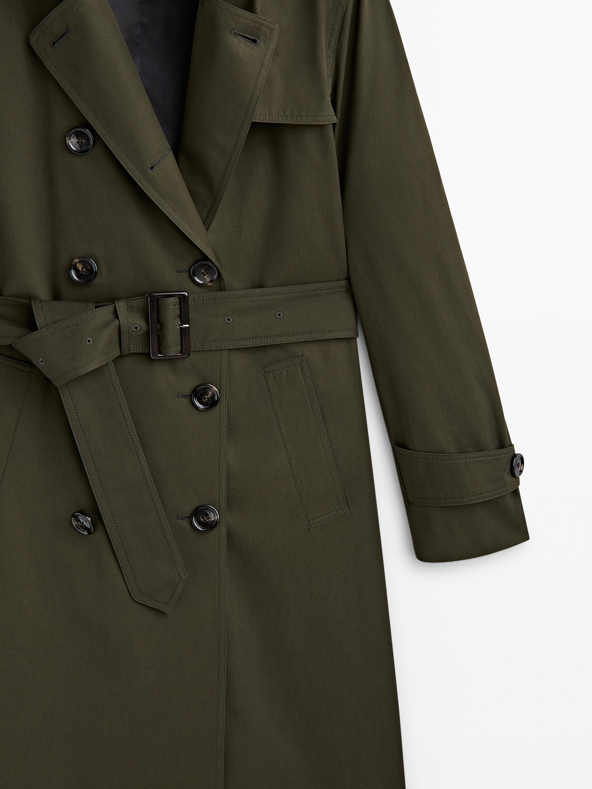 Massimo dutti shop women's trench coat