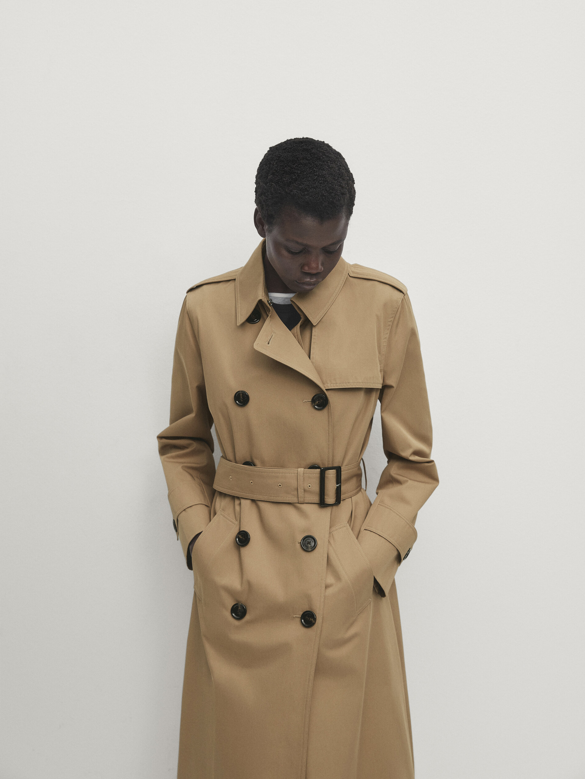 Massimo dutti sales trench coat