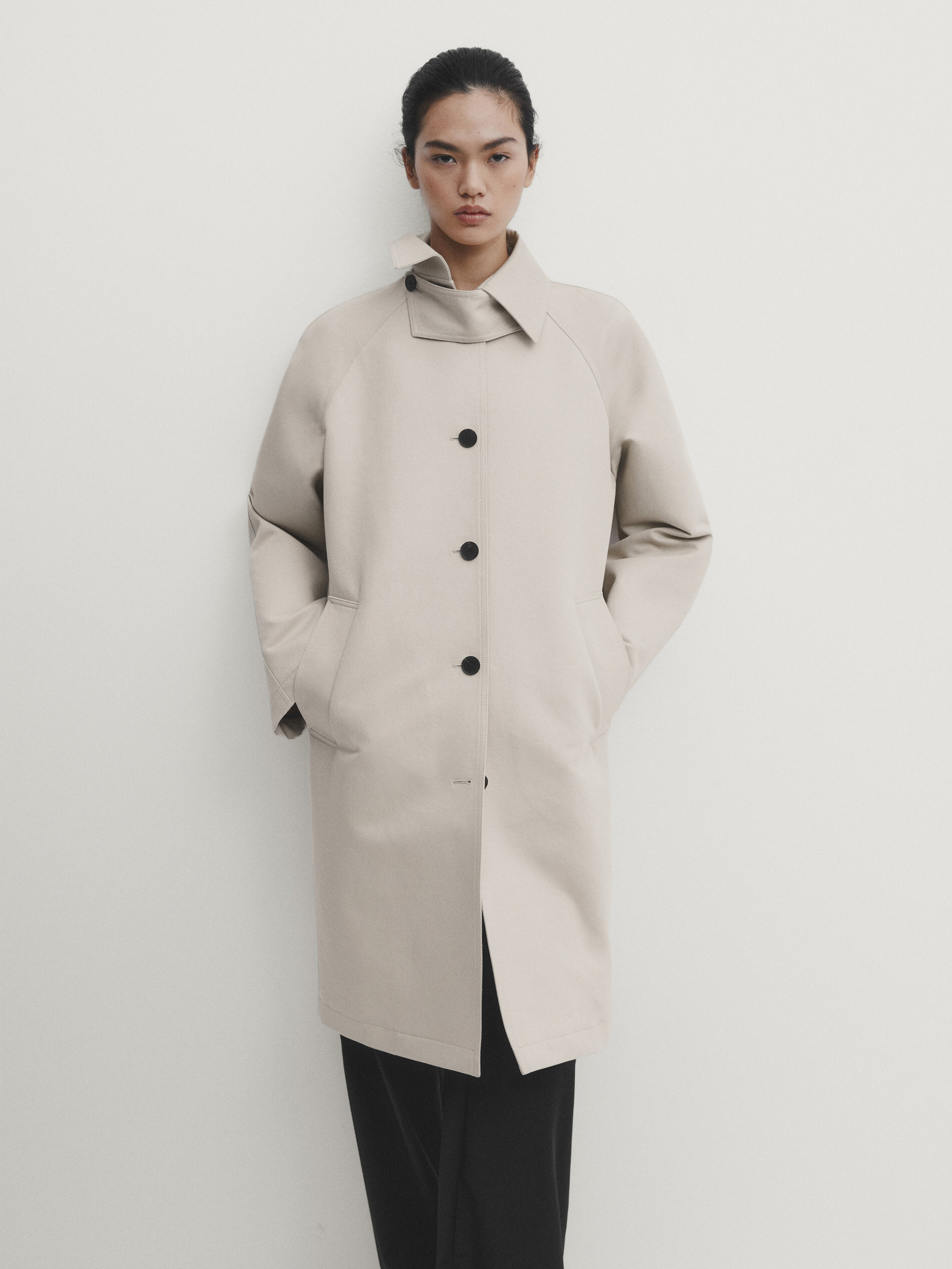 Massimo dutti hot sale long coat