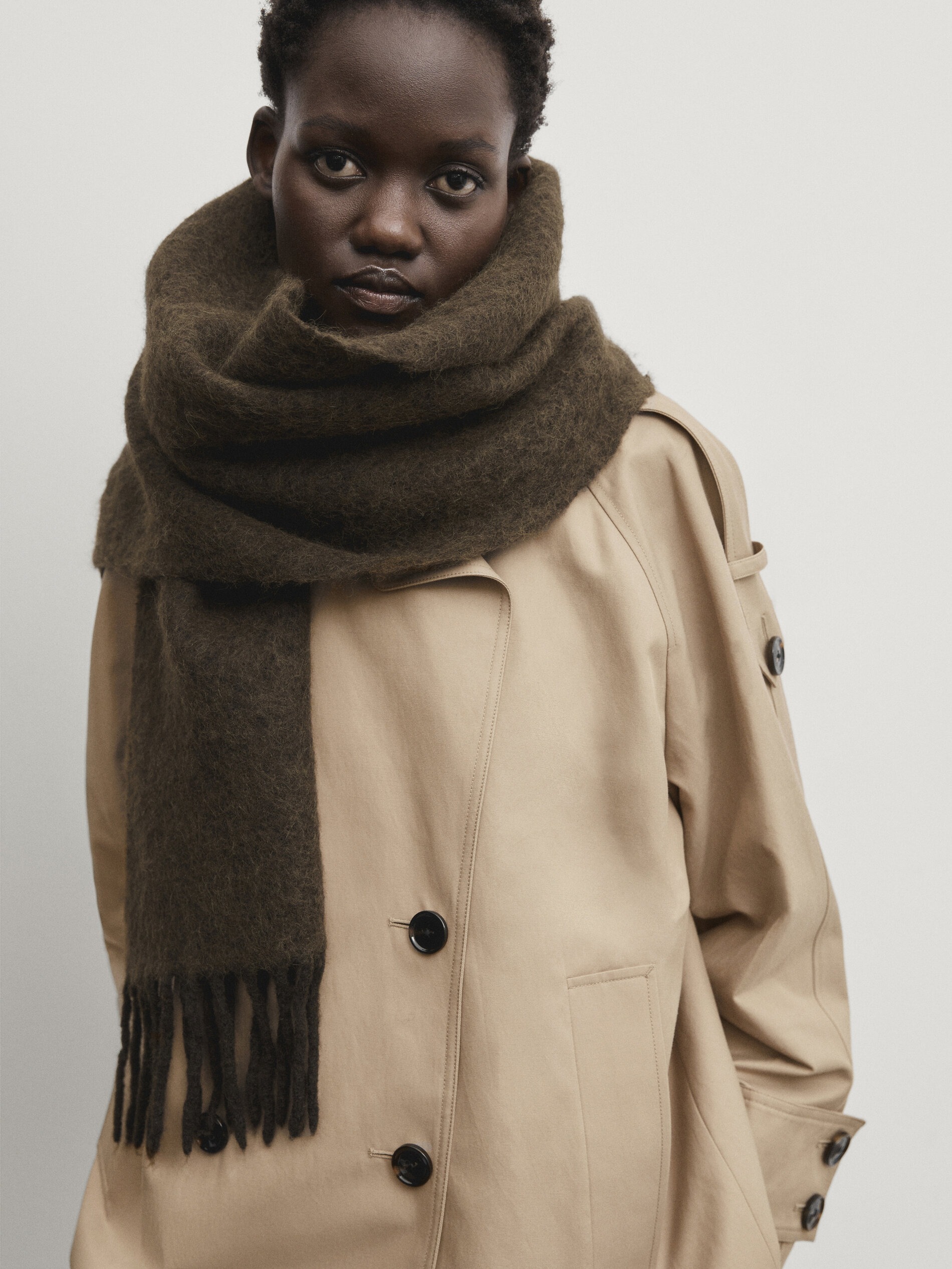 Massimo dutti clearance women's trench coat