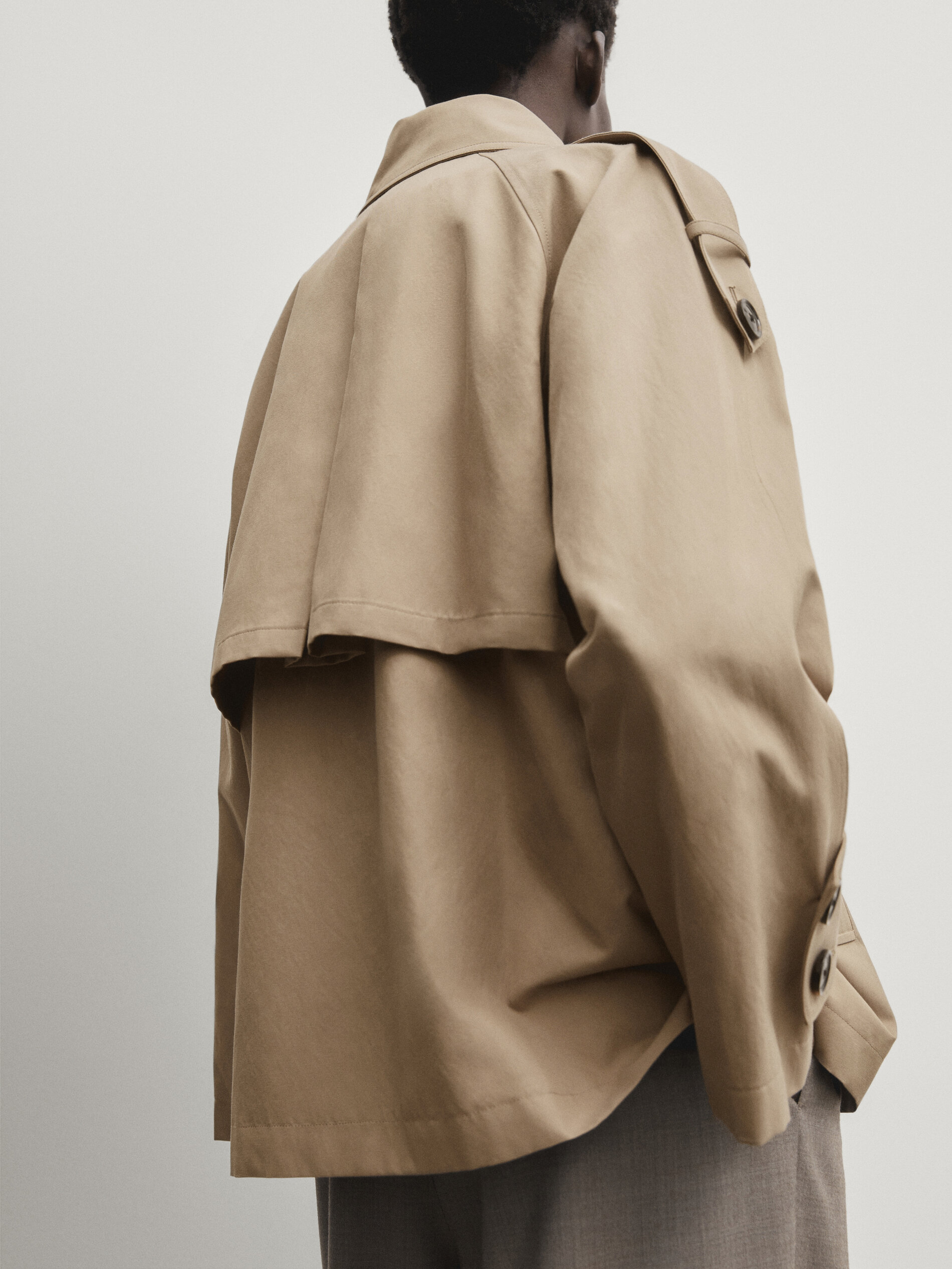 Ellis peak cheap quilted short trench