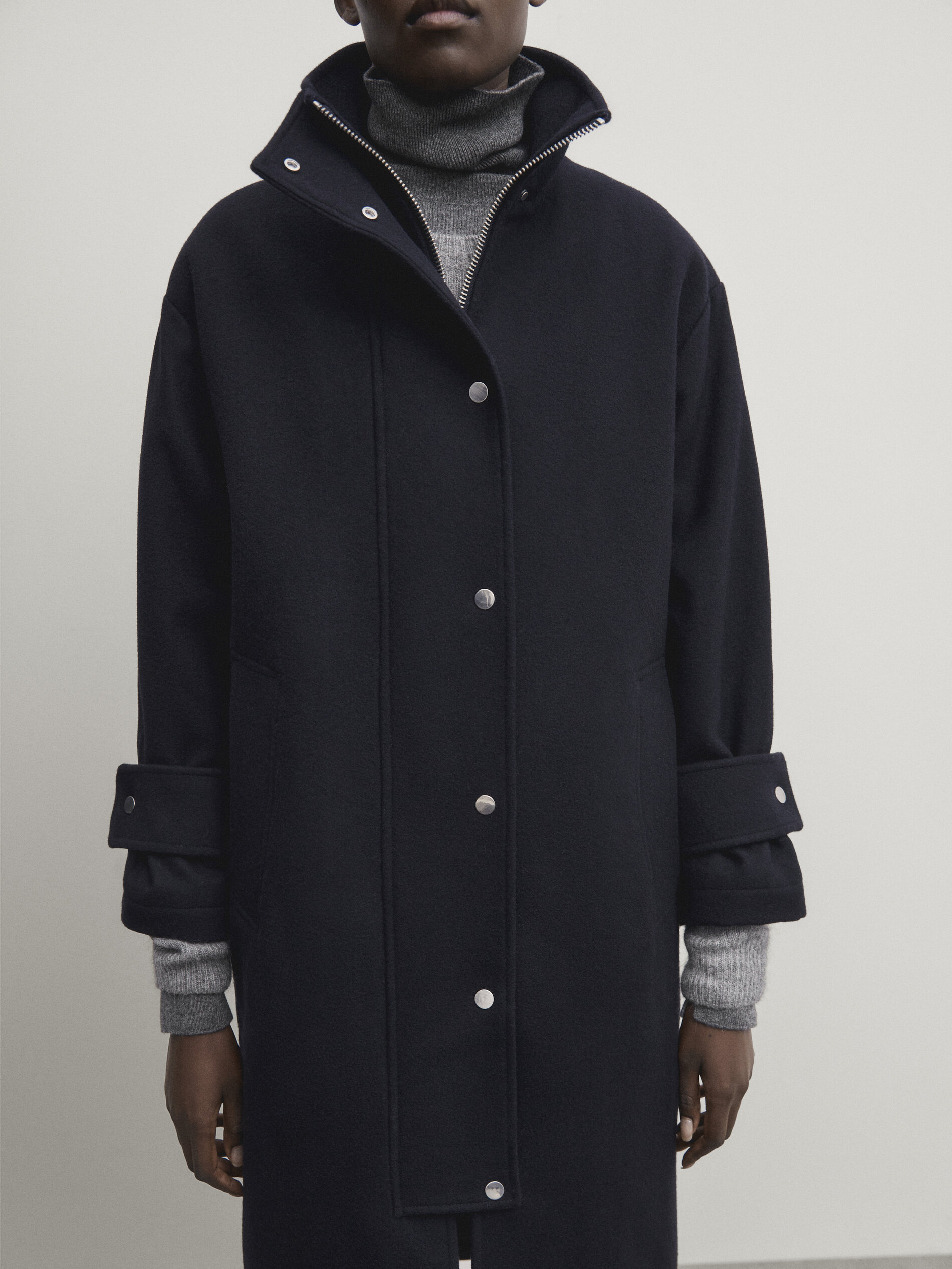 Massimo dutti duffle coat hotsell