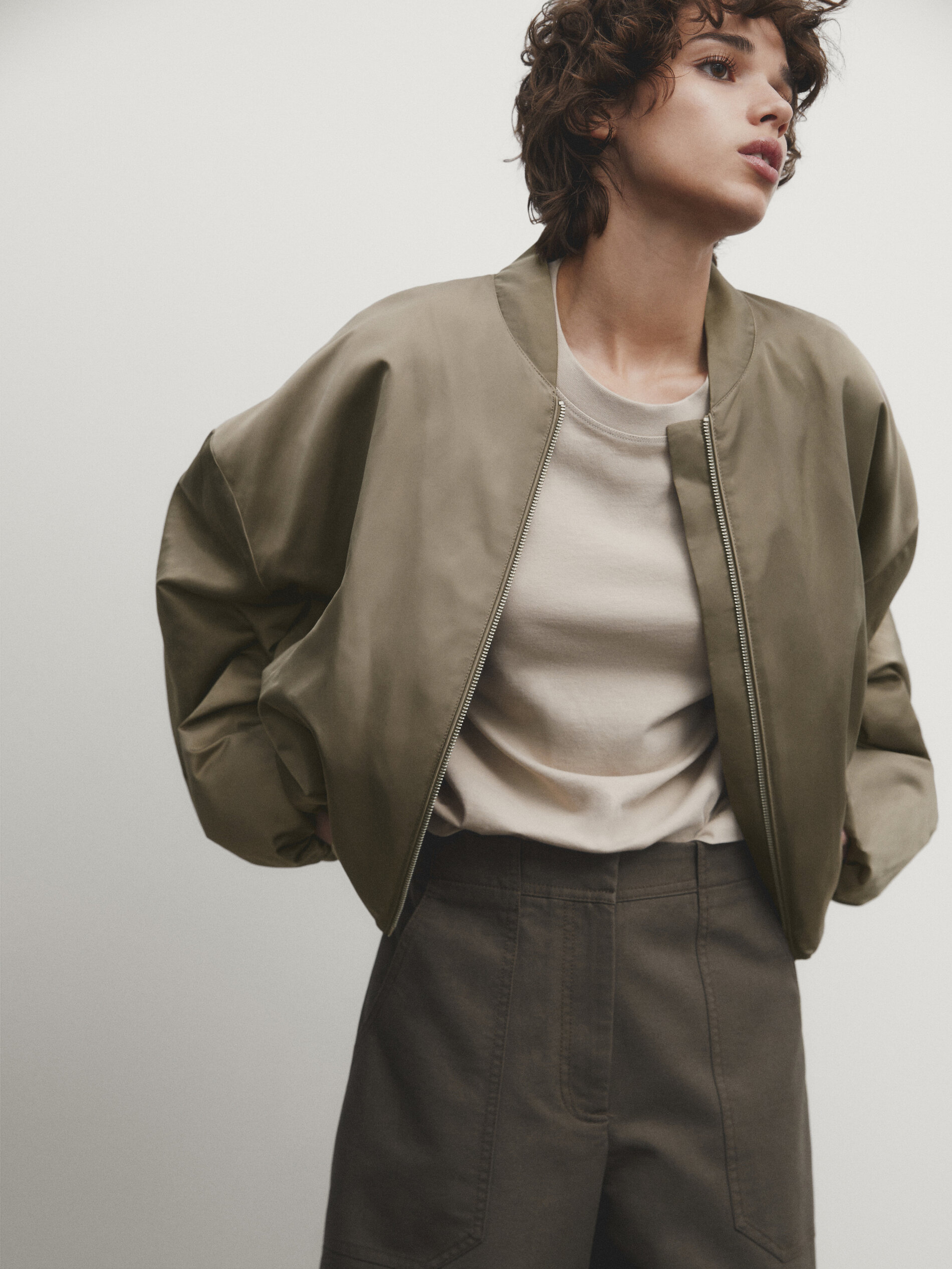 Bomber jacket sale massimo dutti