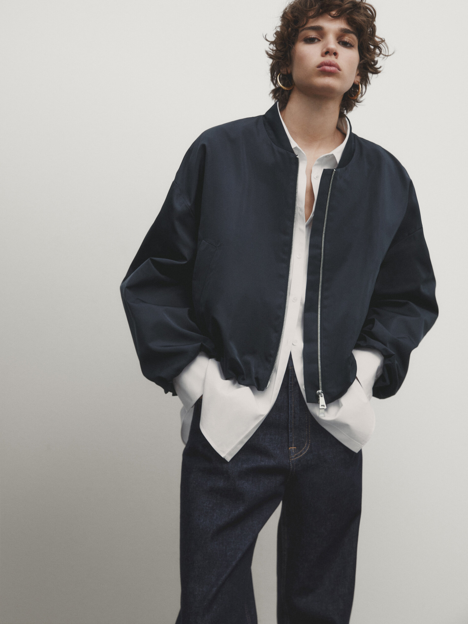 Massimo dutti shop bomber jacket