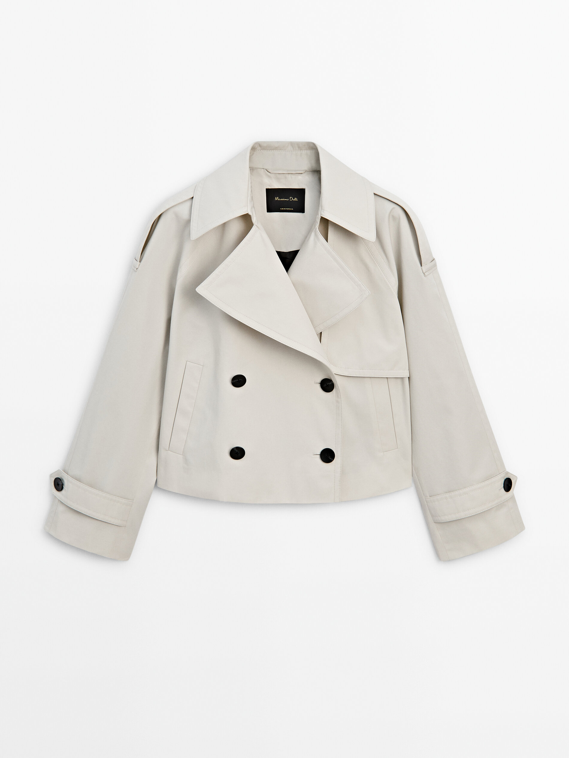 Massimo dutti sales trench coat