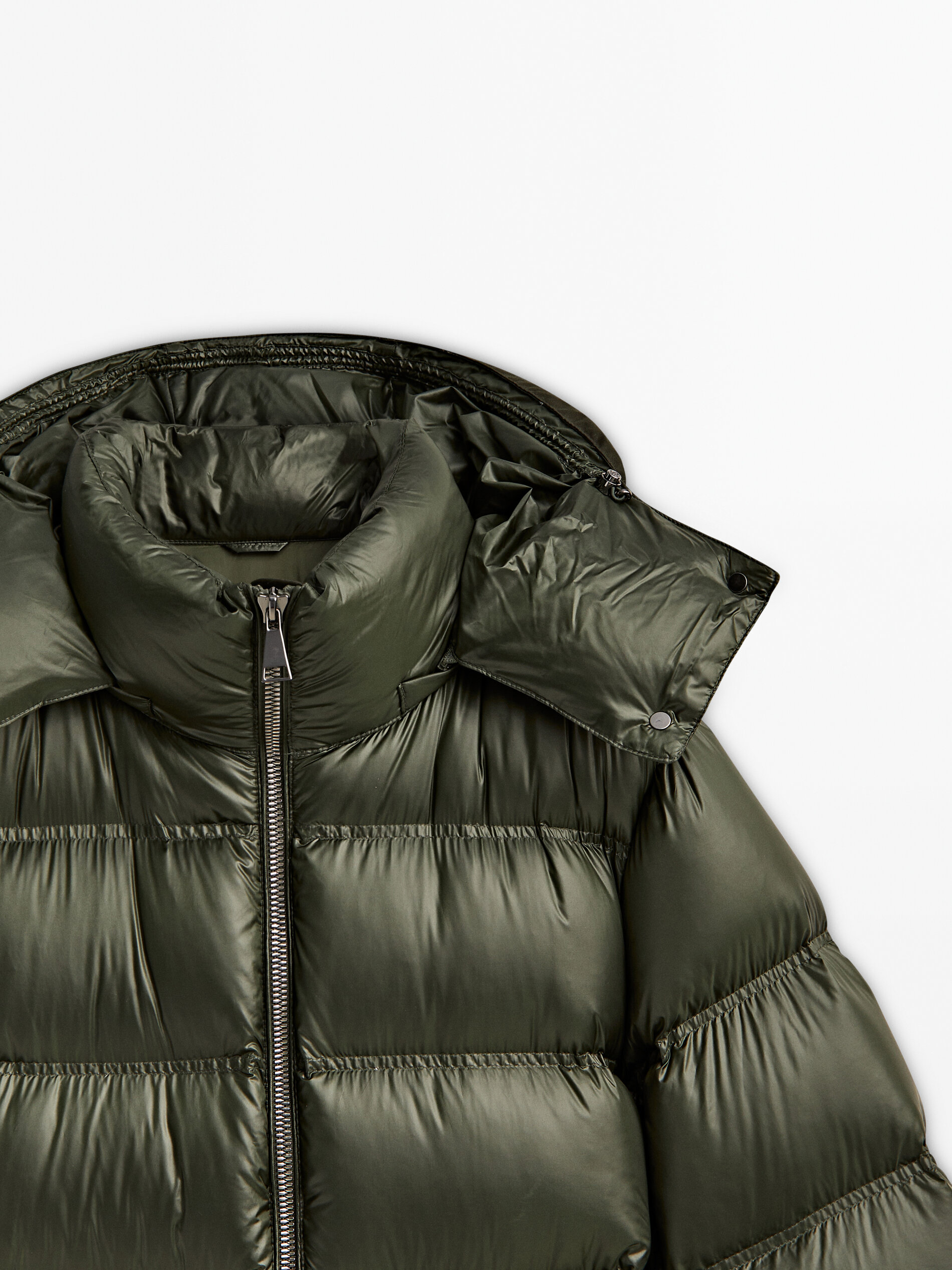 Massimo dutti feather down jacket hotsell