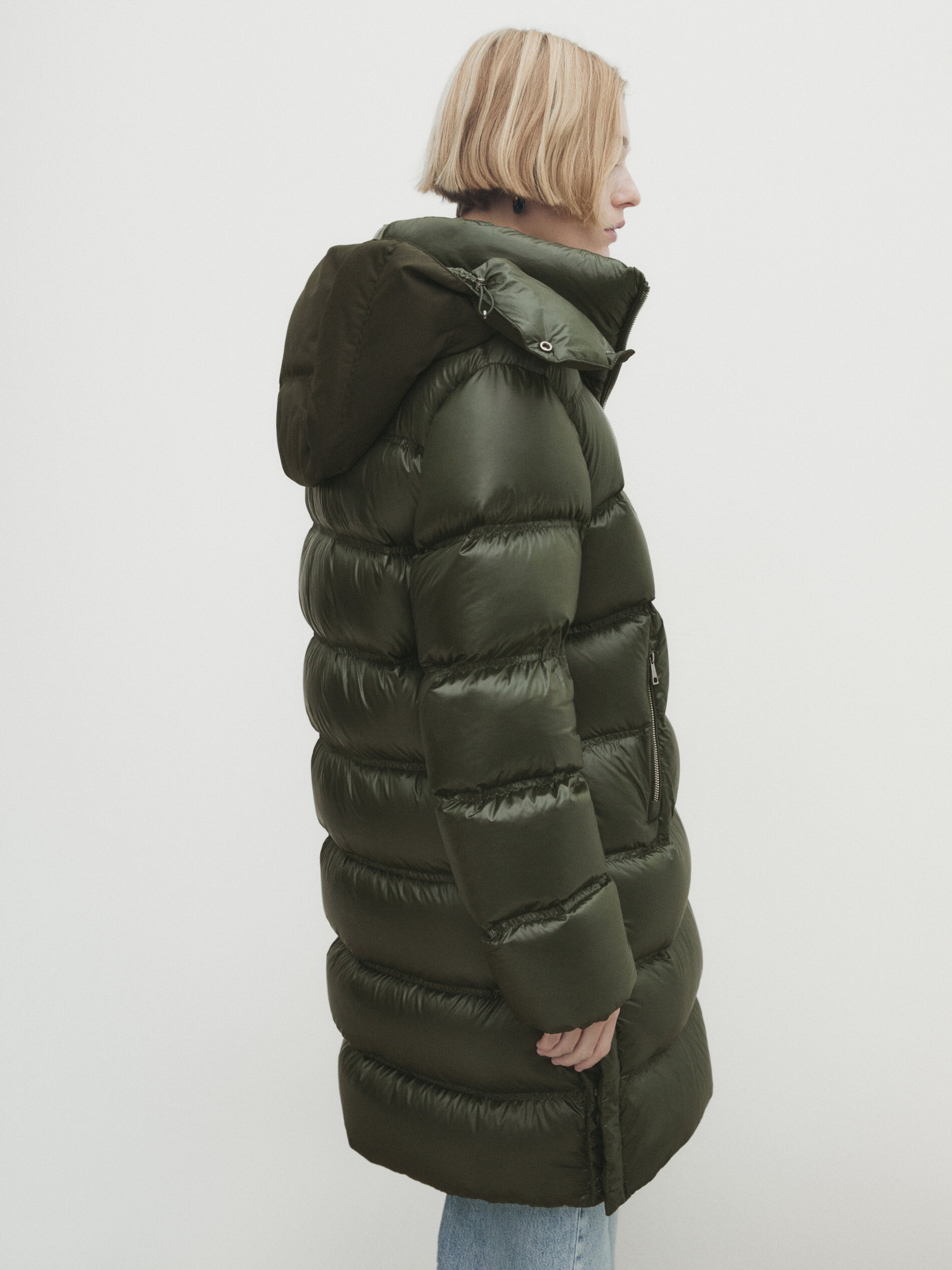 Massimo dutti deals feather down jacket