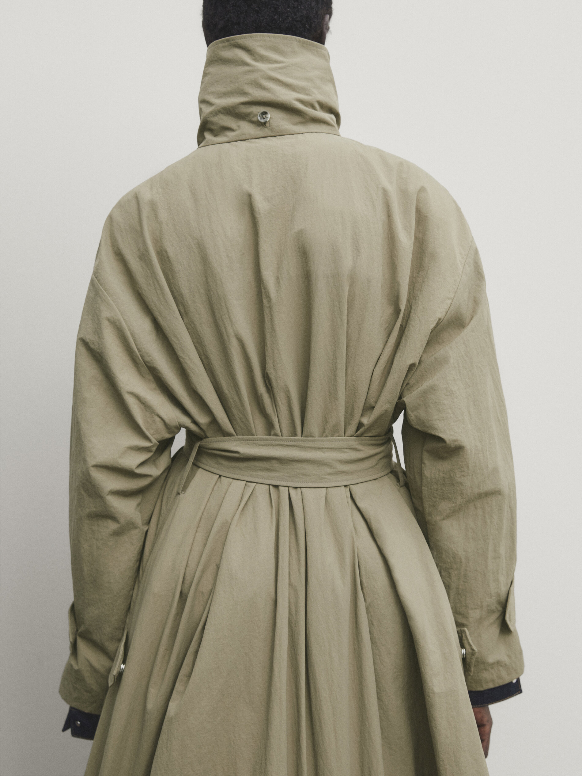 Pale deals green coat