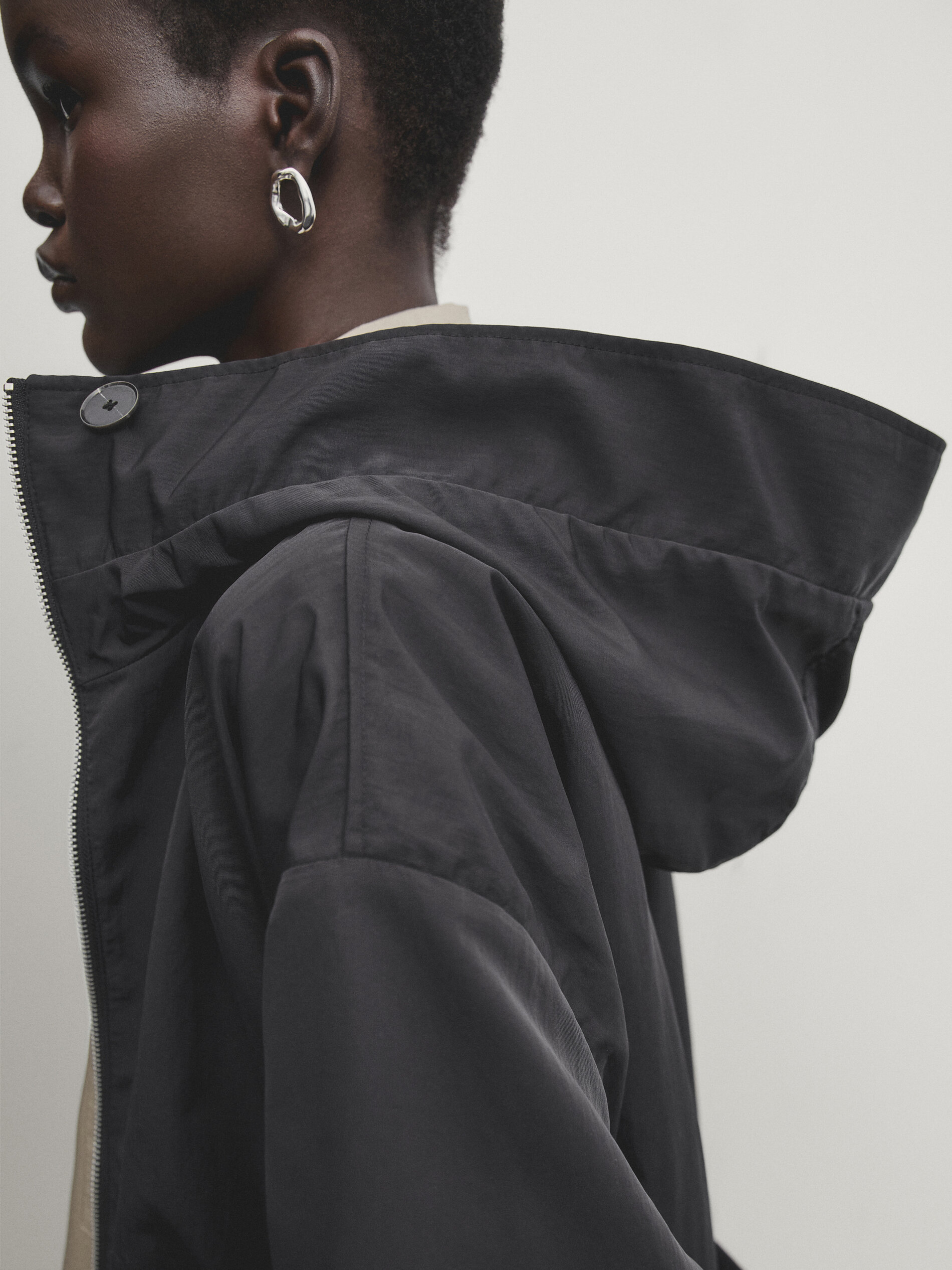 Oversized hooded parka new arrivals
