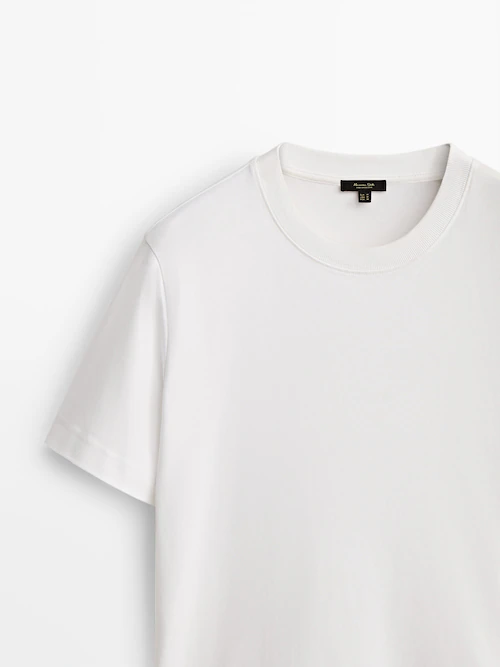 Camisetas de manga corta mujer - Massimo Dutti