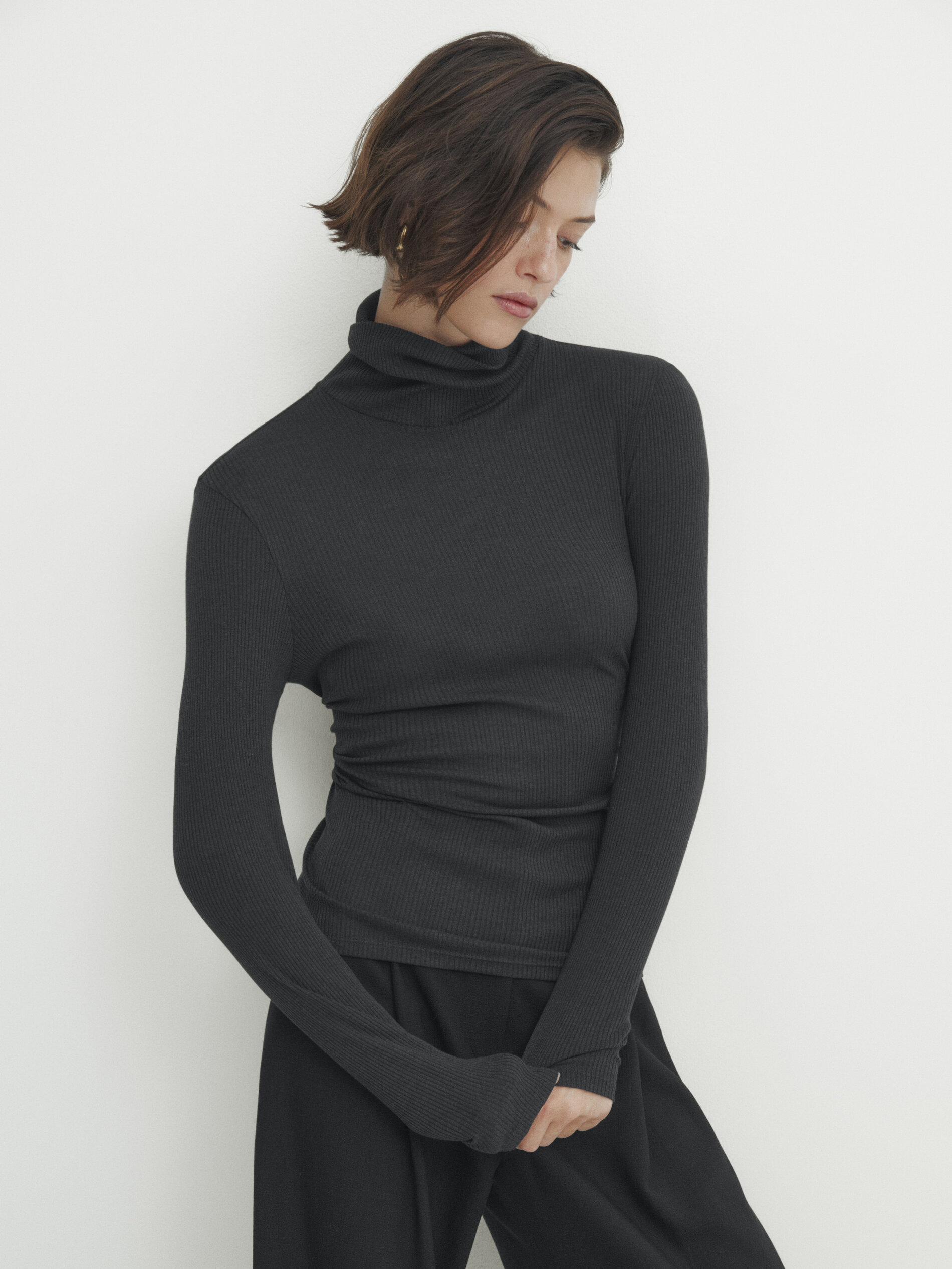 Camiseta canale cuello hot sale alto