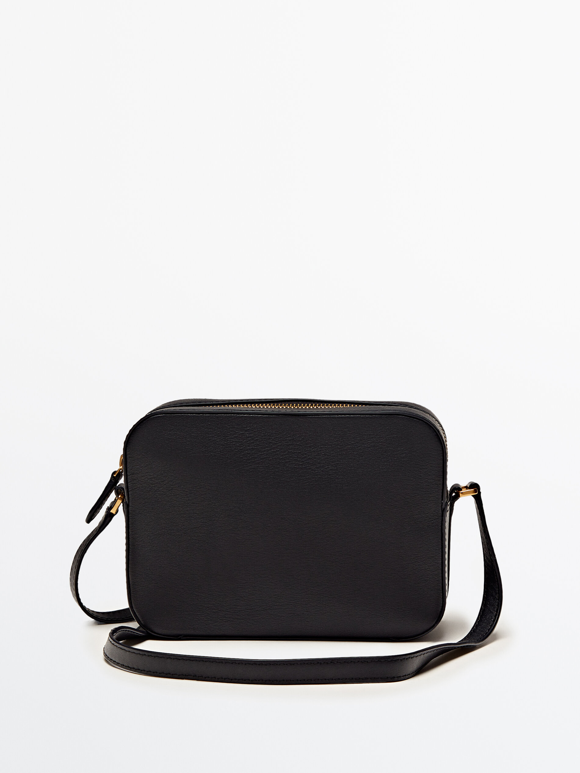 Nappa leather camera bag