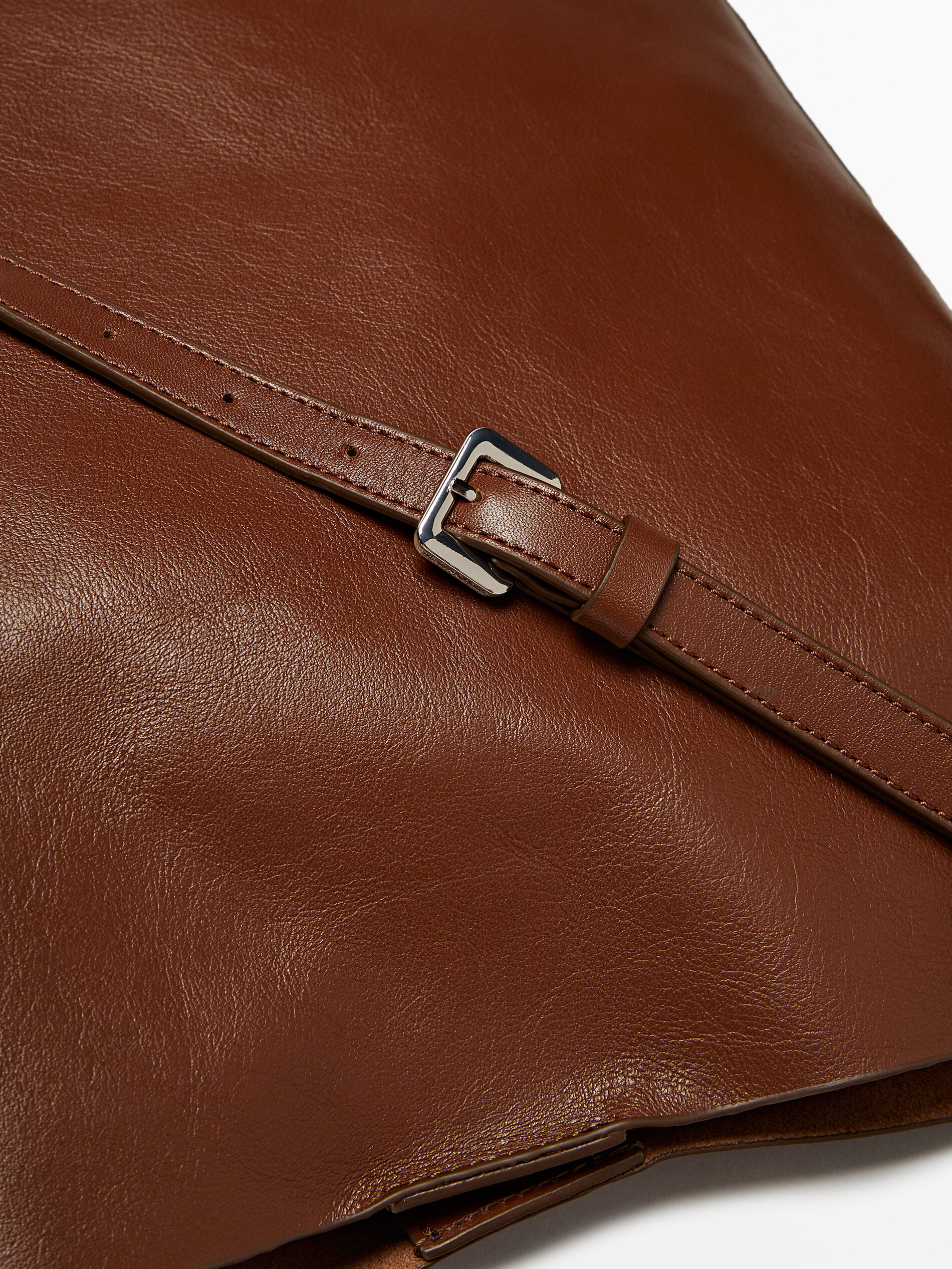 Massimo dutti shop backpack leather
