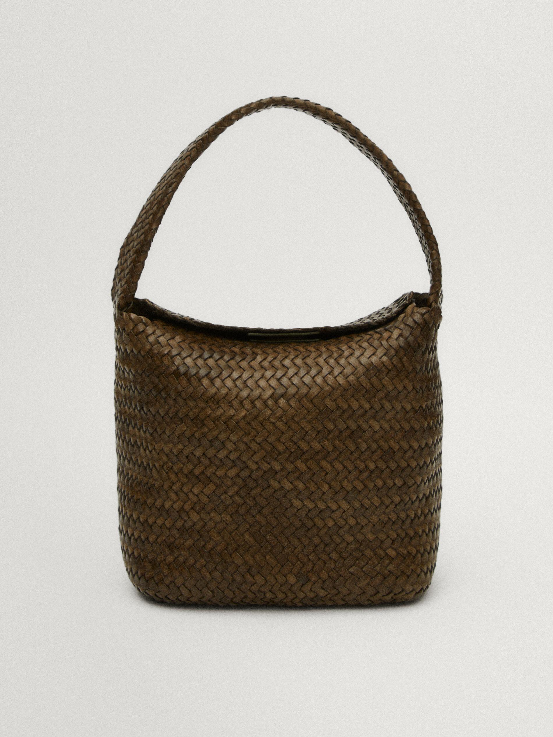 Bolso trenzado massimo dutti on sale