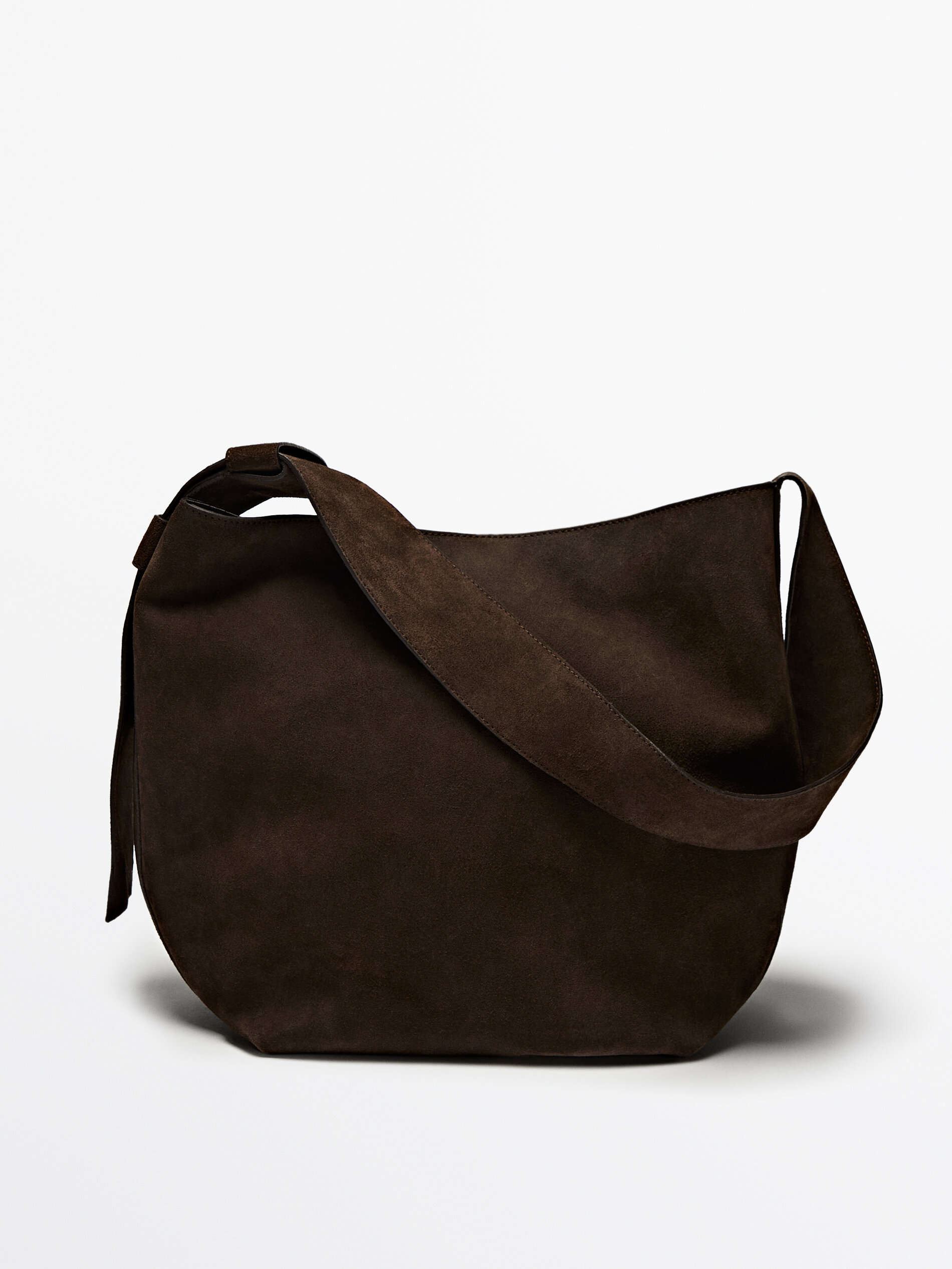 Sac croute discount de cuir mango