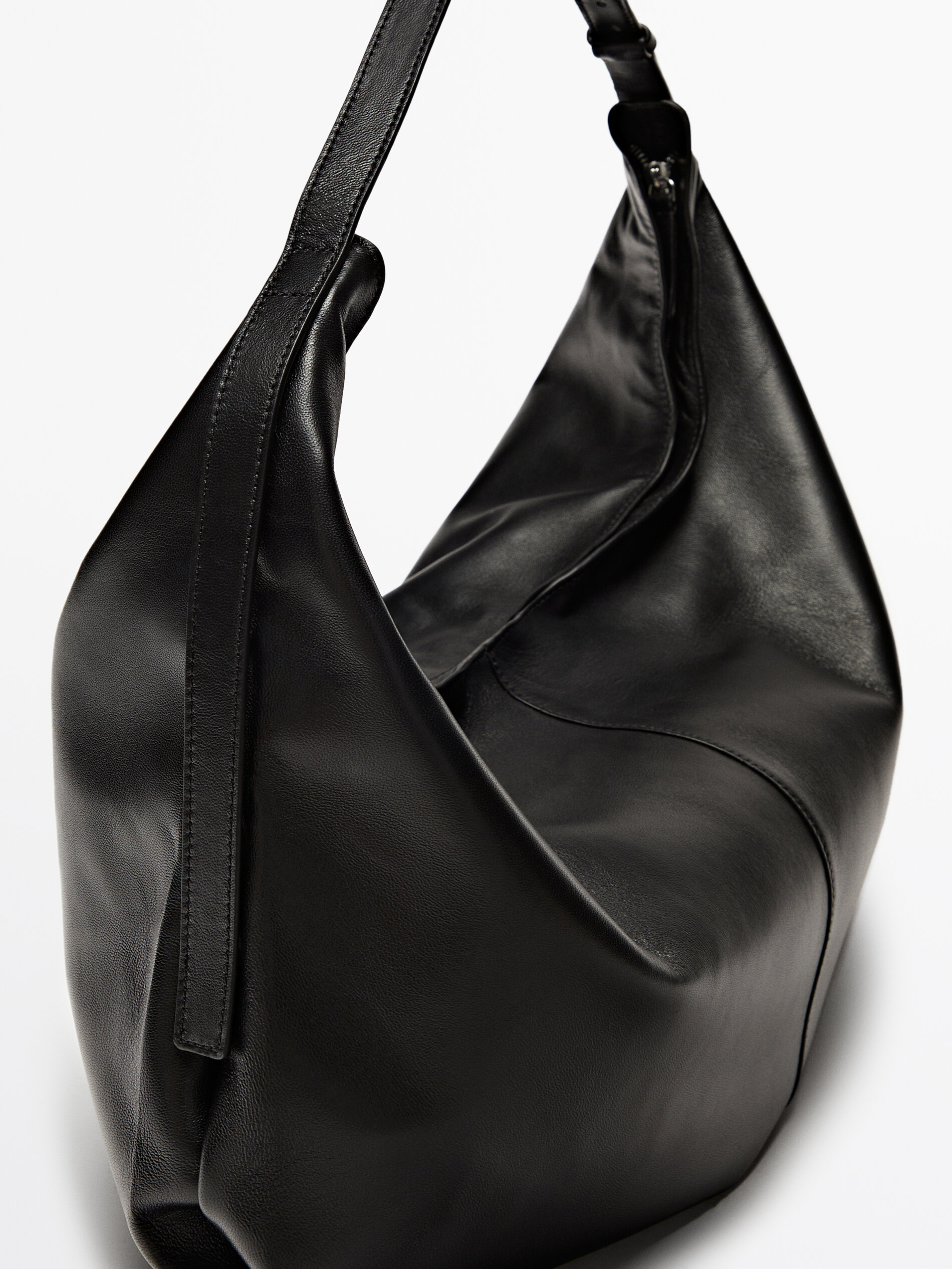 Massimo dutti clearance leather bag