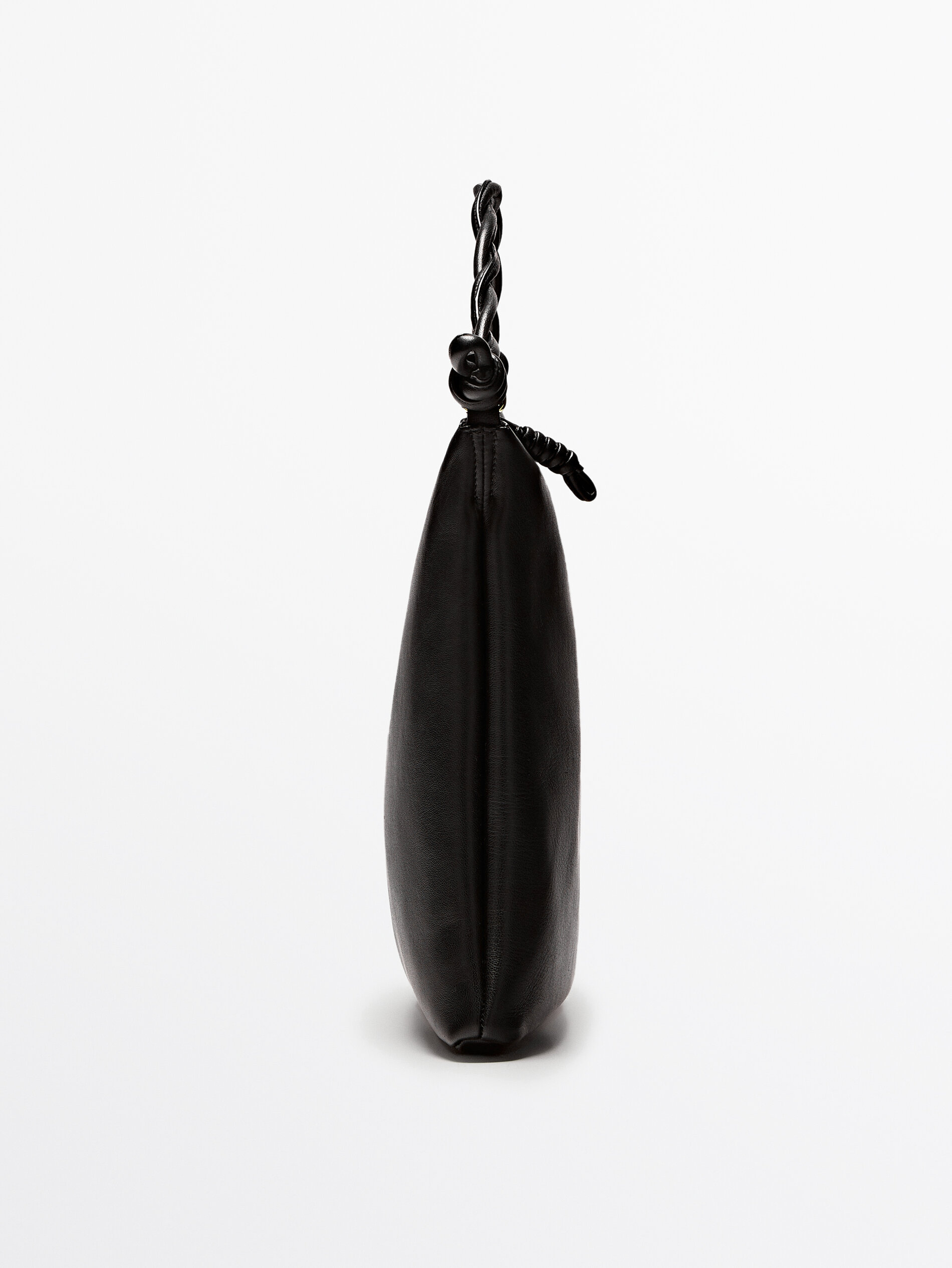 Massimo dutti sale leather pouch bag