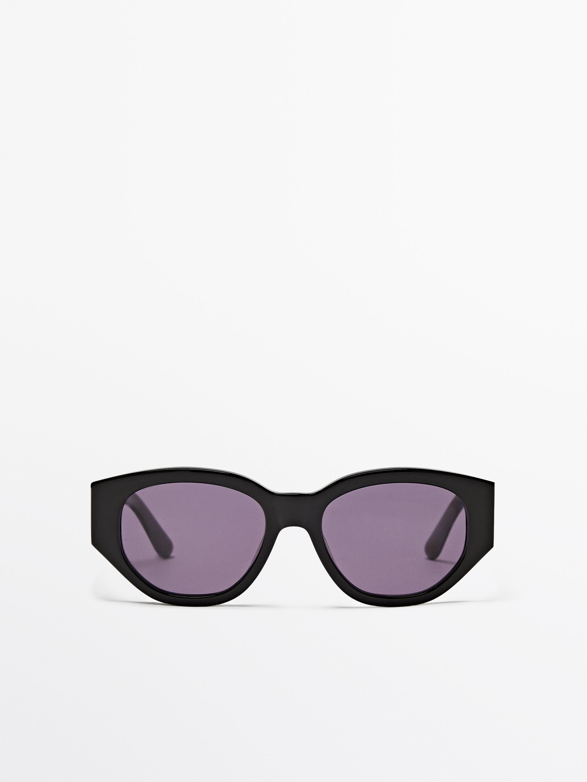 Lunettes de soleil monture paisse Noir Accessoires Massimo