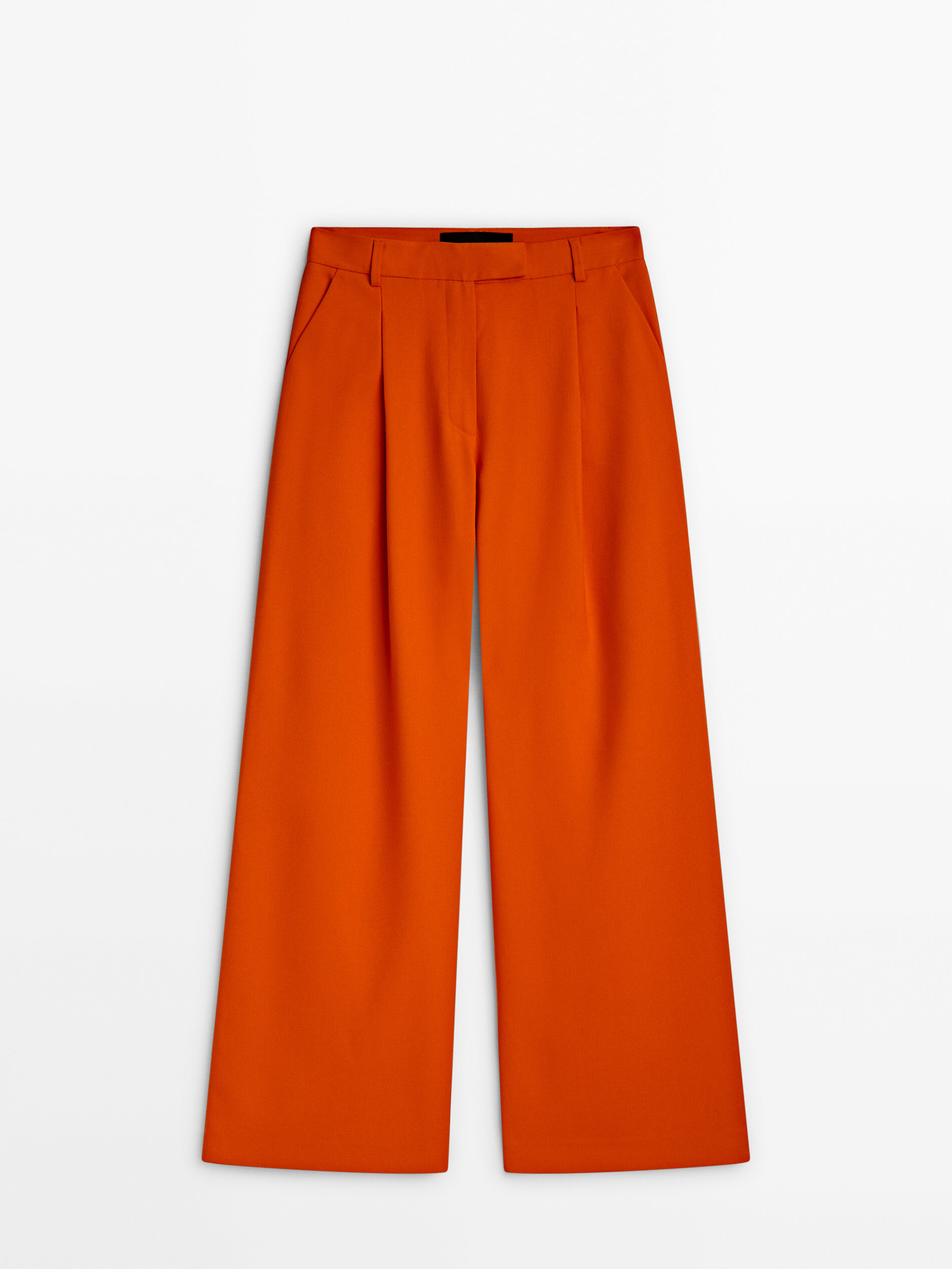 Massimo dutti wide leg trousers 2025