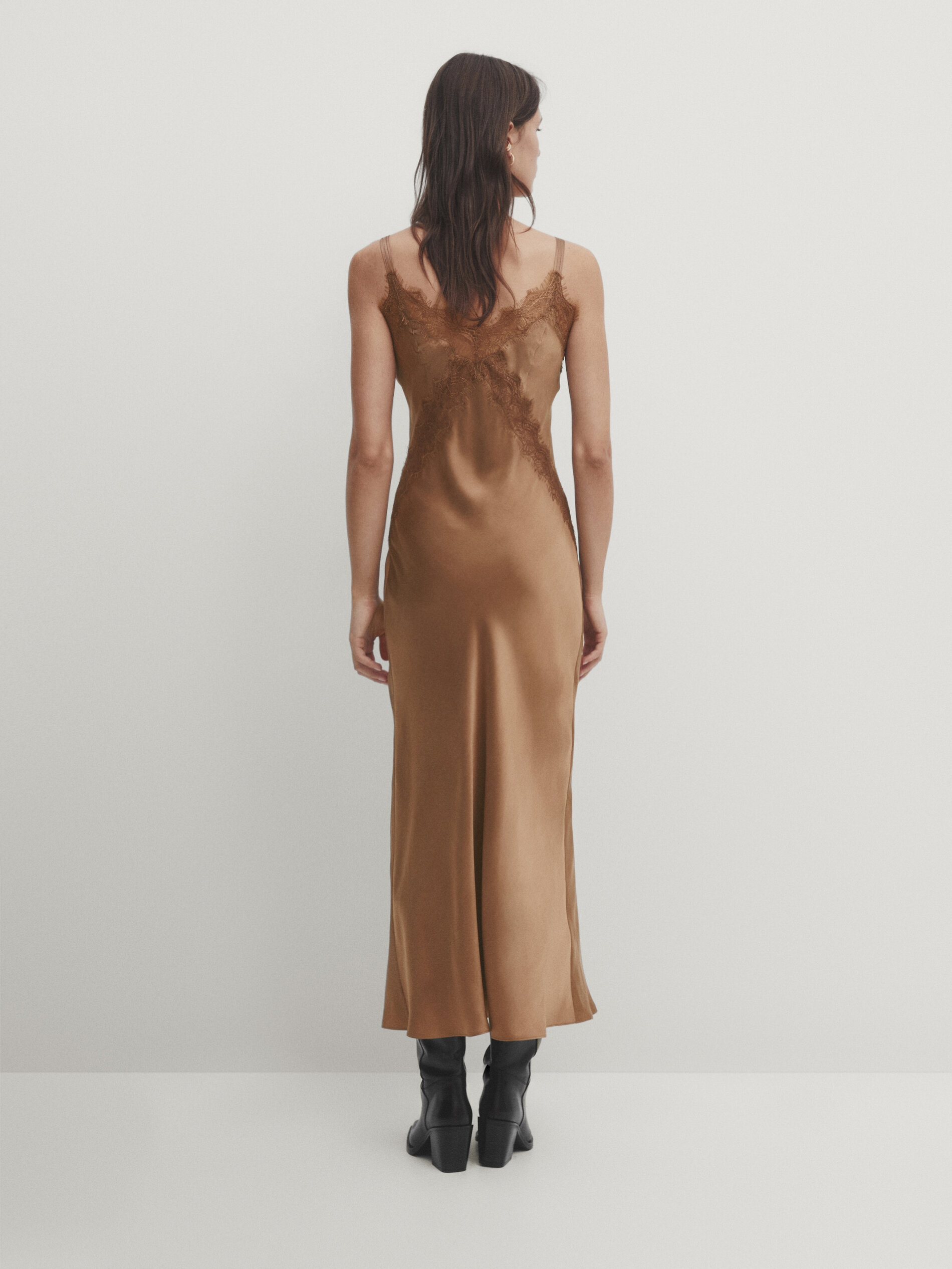 Vestito lingerie satinato discount