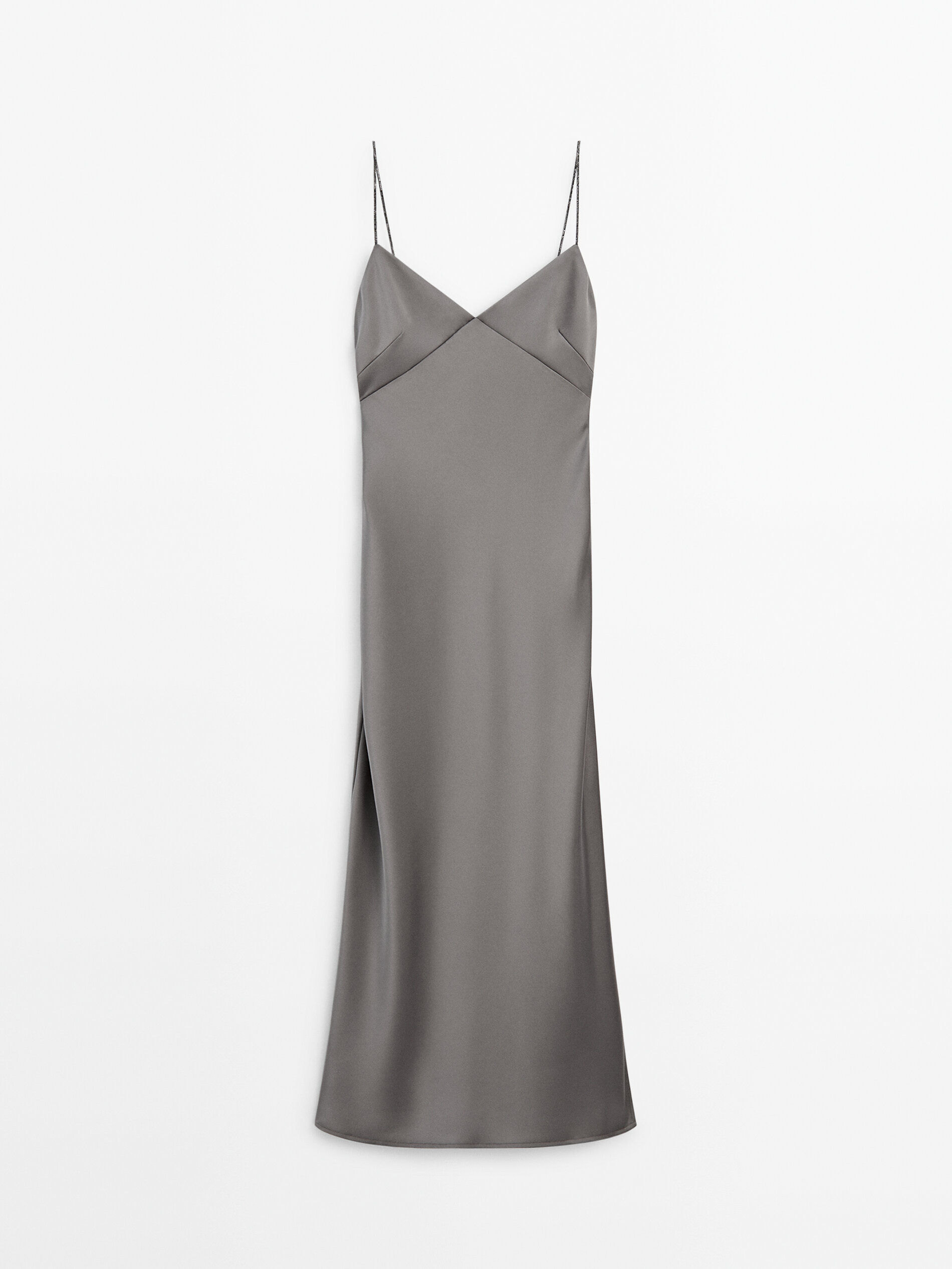 Smart grey shop dress