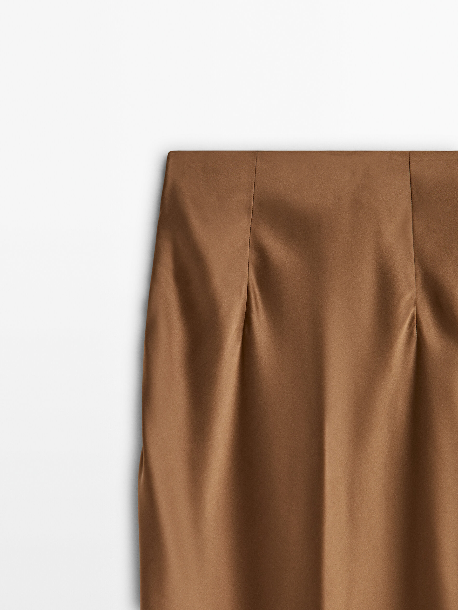 Brown skirt massimo top dutti