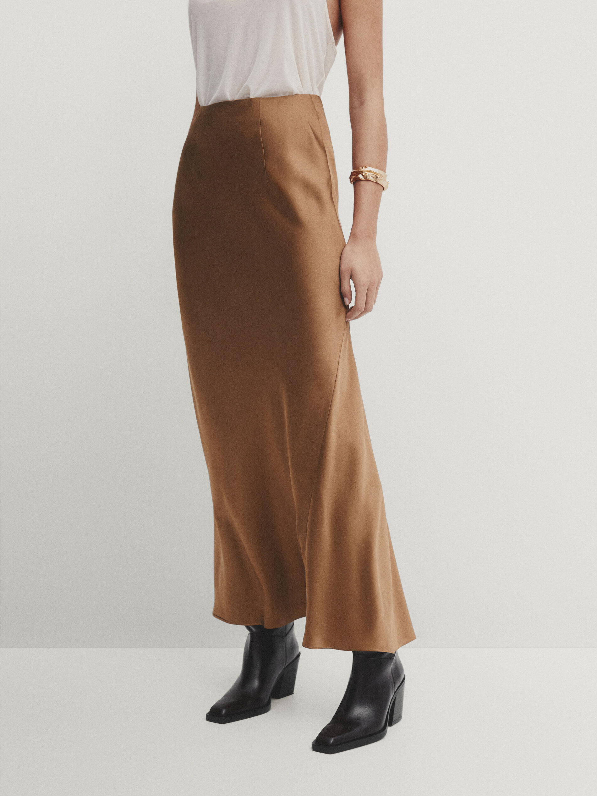 Jupe longue 2025 massimo dutti