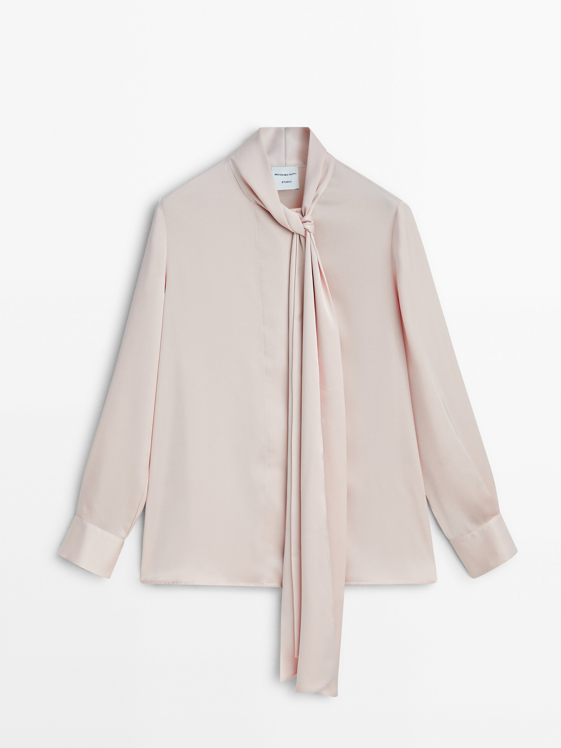 Camicia con fiocco al collo Studio