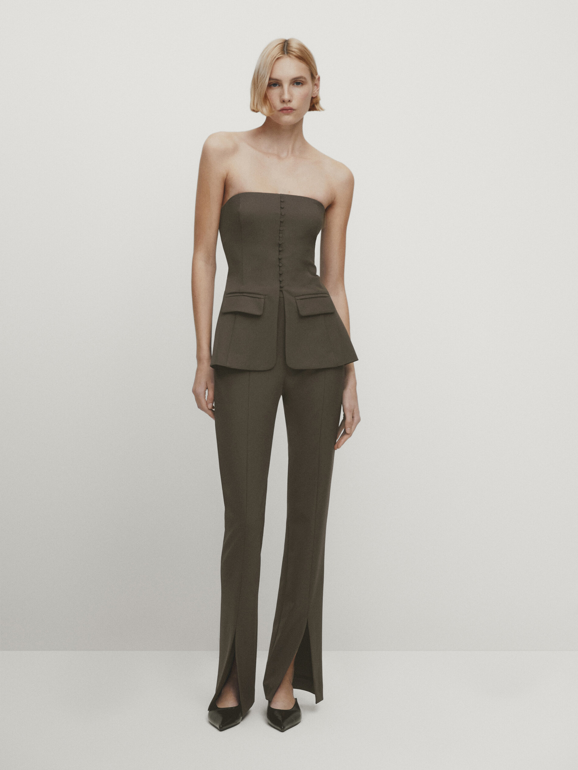 Dressy strapless best sale tops
