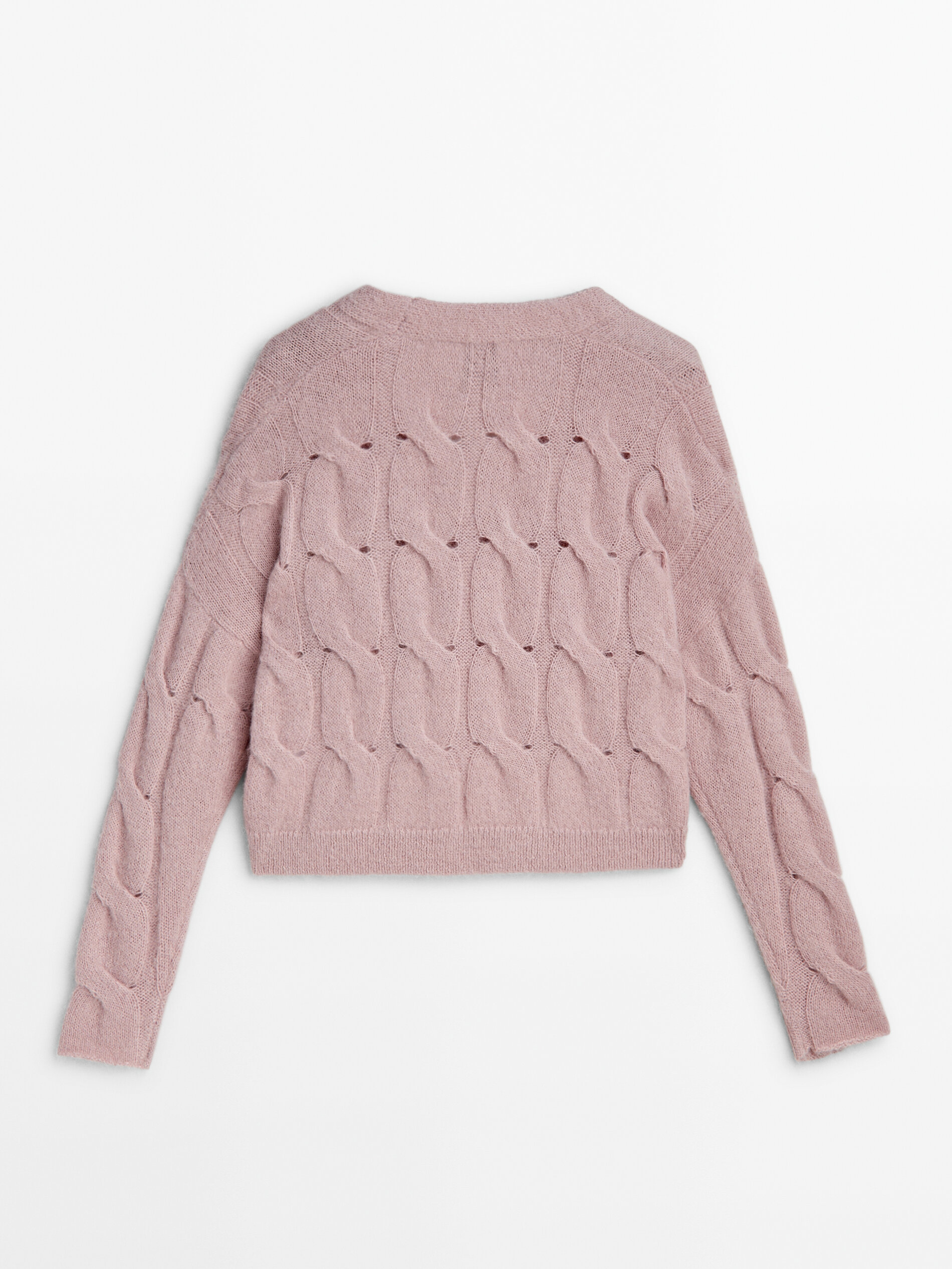 Massimo dutti deals cable knit sweater
