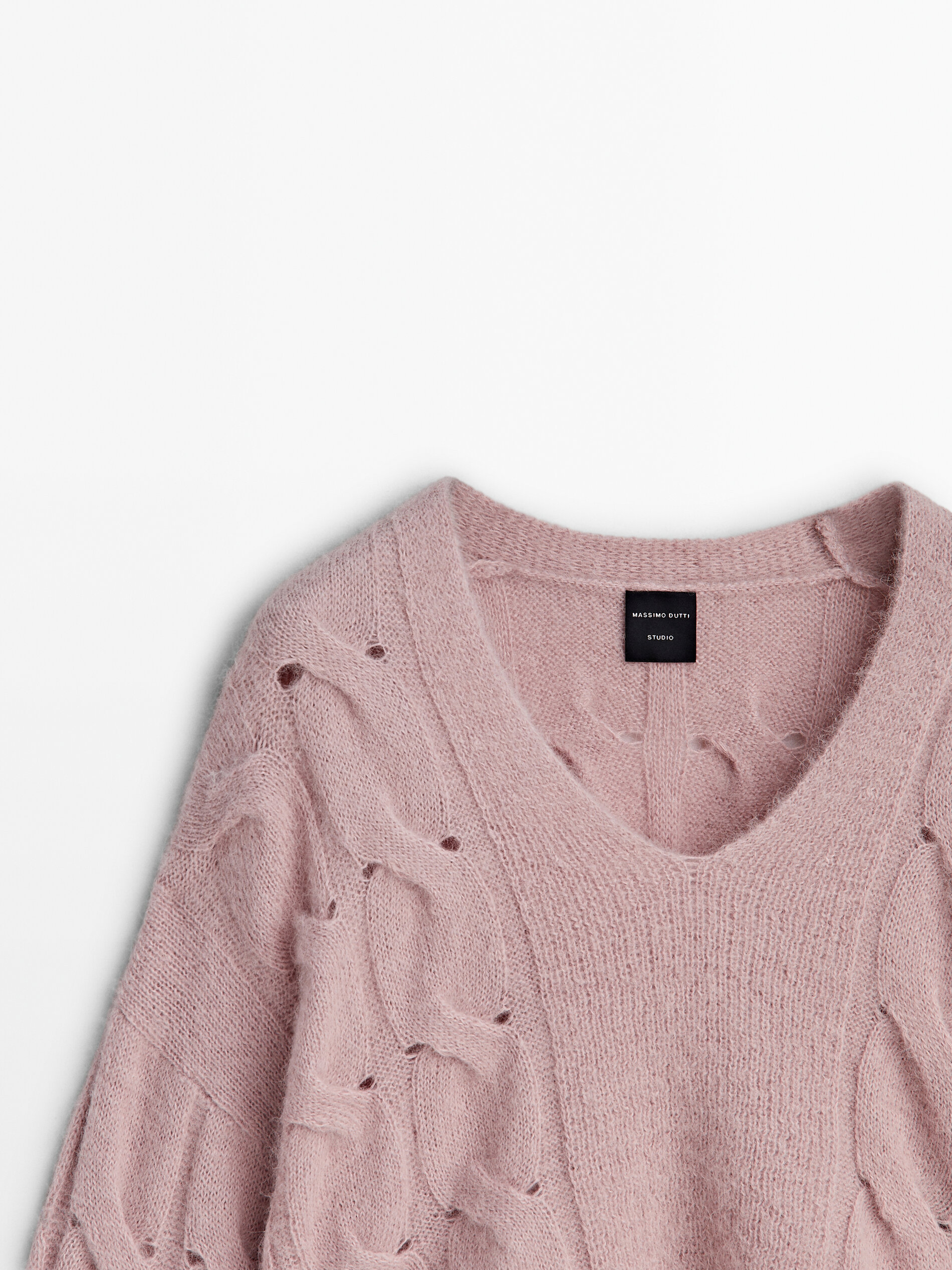 Massimo dutti deals cable knit sweater