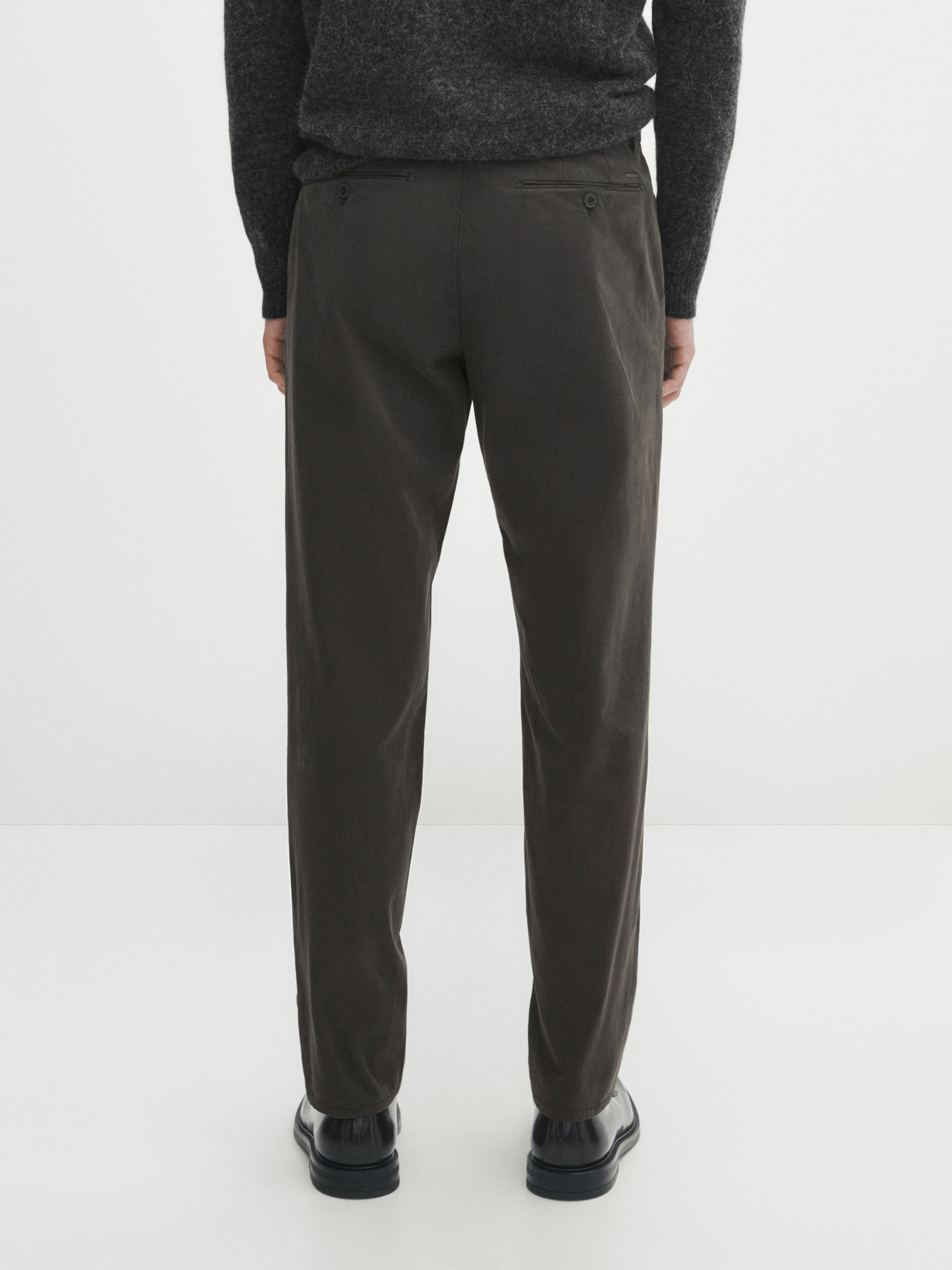 Pantalones chinos outlet massimo dutti hombre