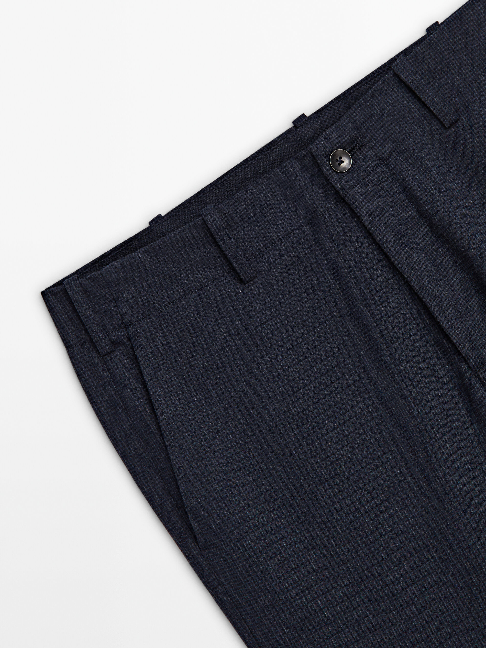 Men's Navy Trousers | Blue Trousers | Suit Direct