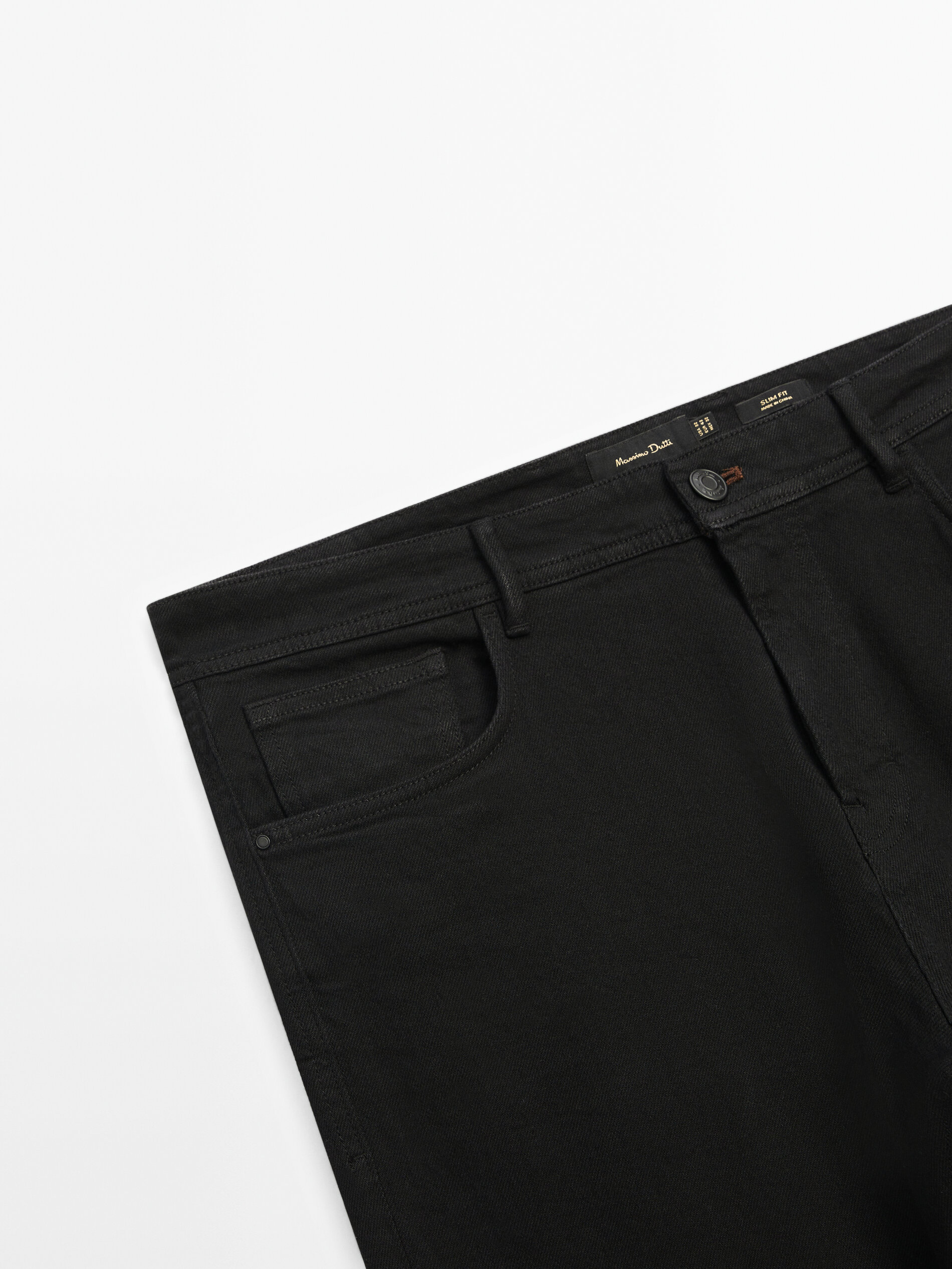 Black fitted jeans deals