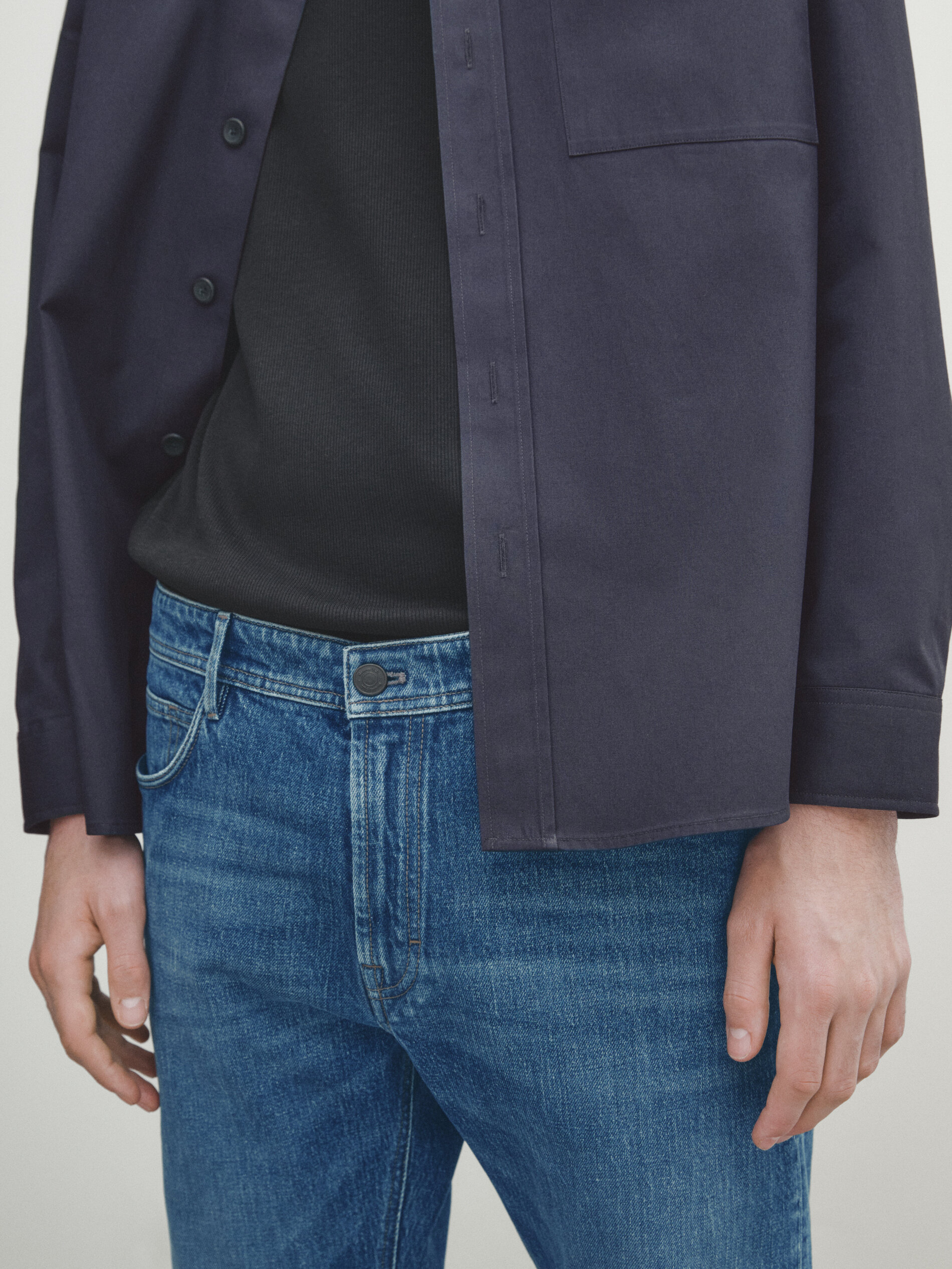 Massimo dutti slim fit blazer online
