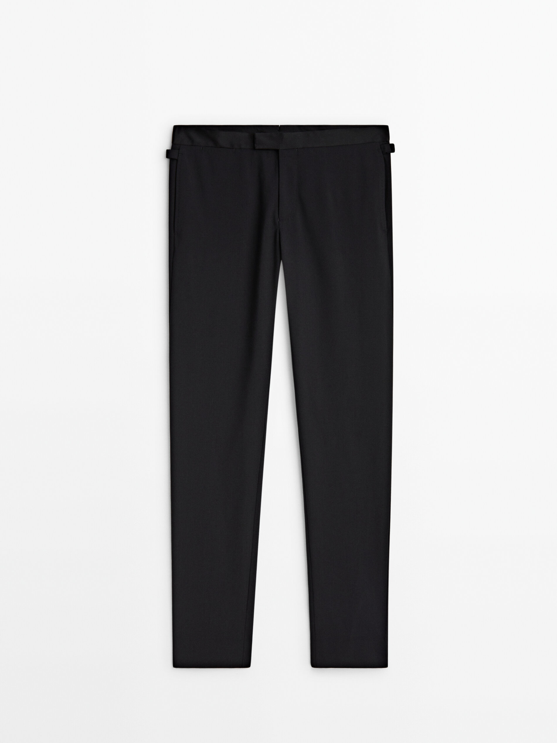 Cavani Tuxedo Trousers | Navy Smart Trousers | THREADPEPPER – Swagger &  Swoon