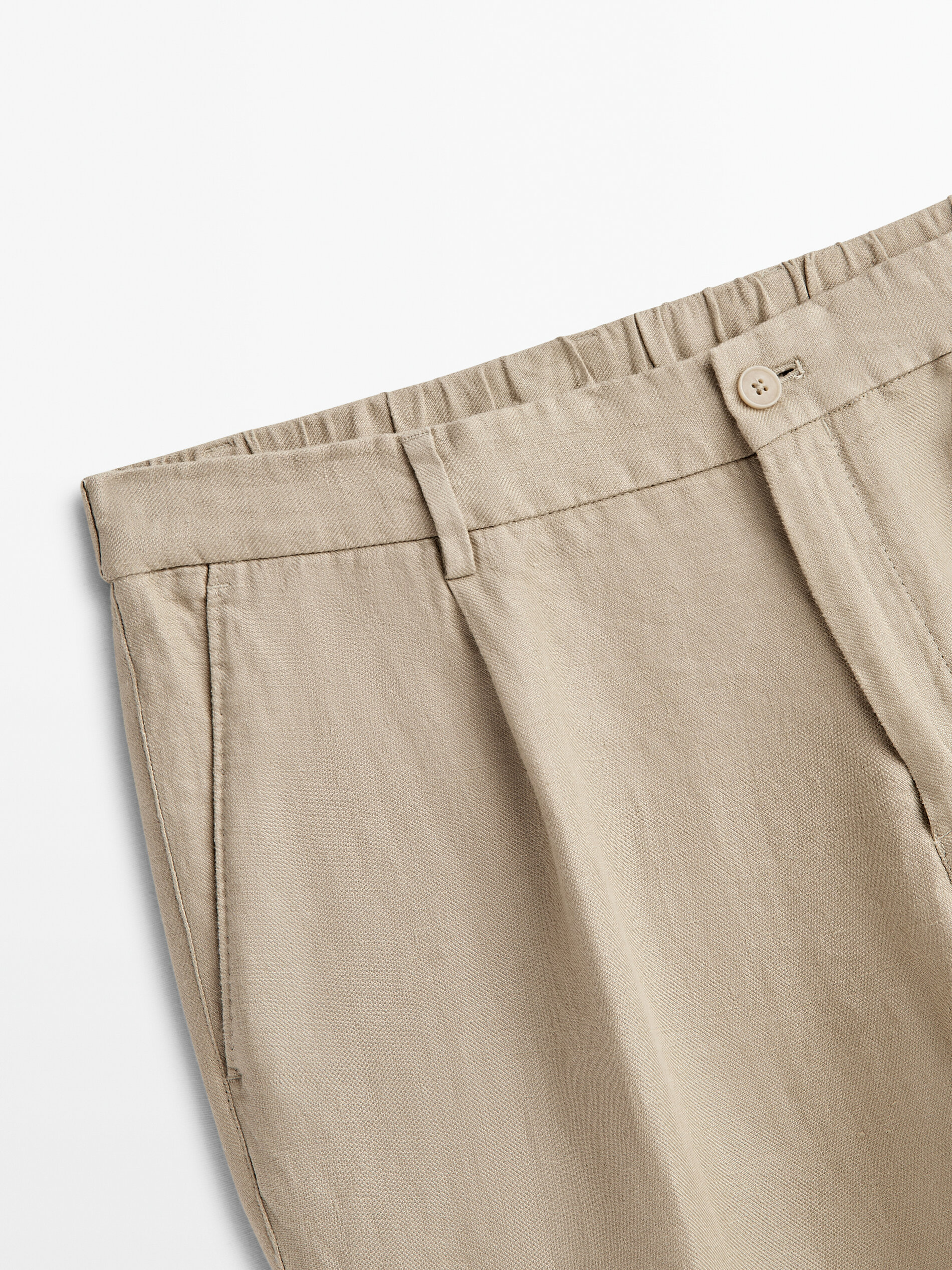 Massimo dutti 2025 linen pants