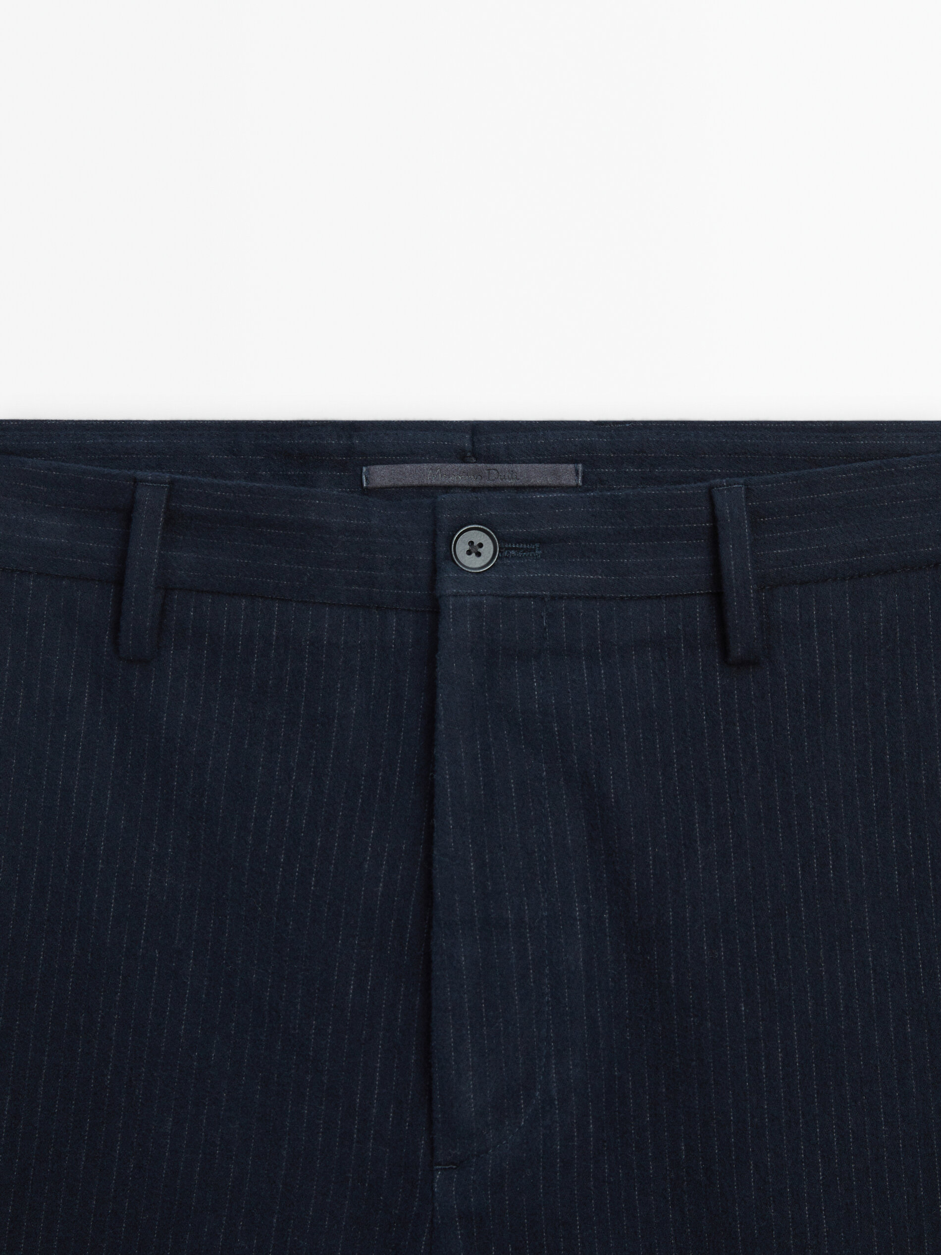 Buy Tailored Fit Cotton New Blue Trouser | Zodiac